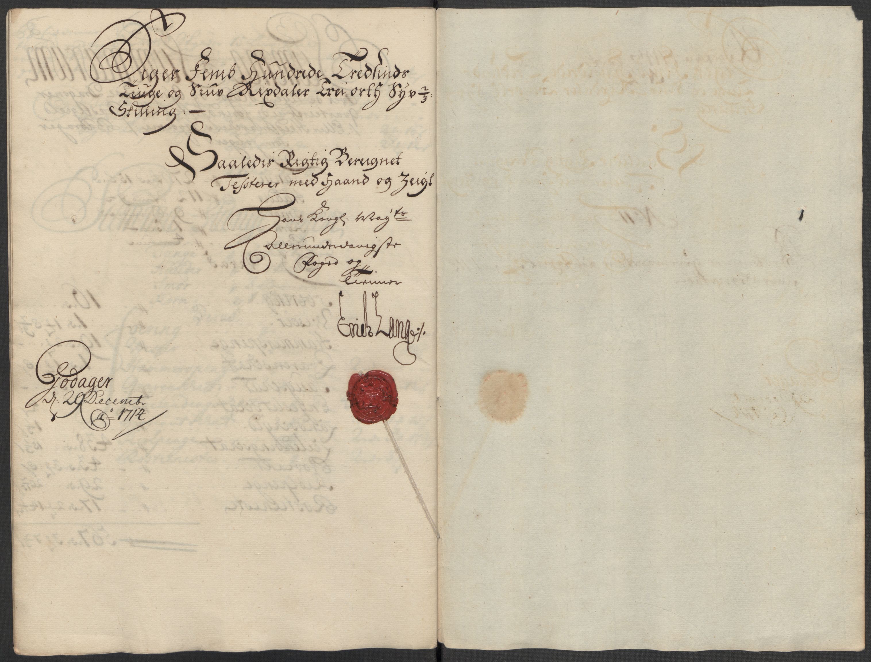 Rentekammeret inntil 1814, Reviderte regnskaper, Fogderegnskap, AV/RA-EA-4092/R16/L1051: Fogderegnskap Hedmark, 1714, p. 288