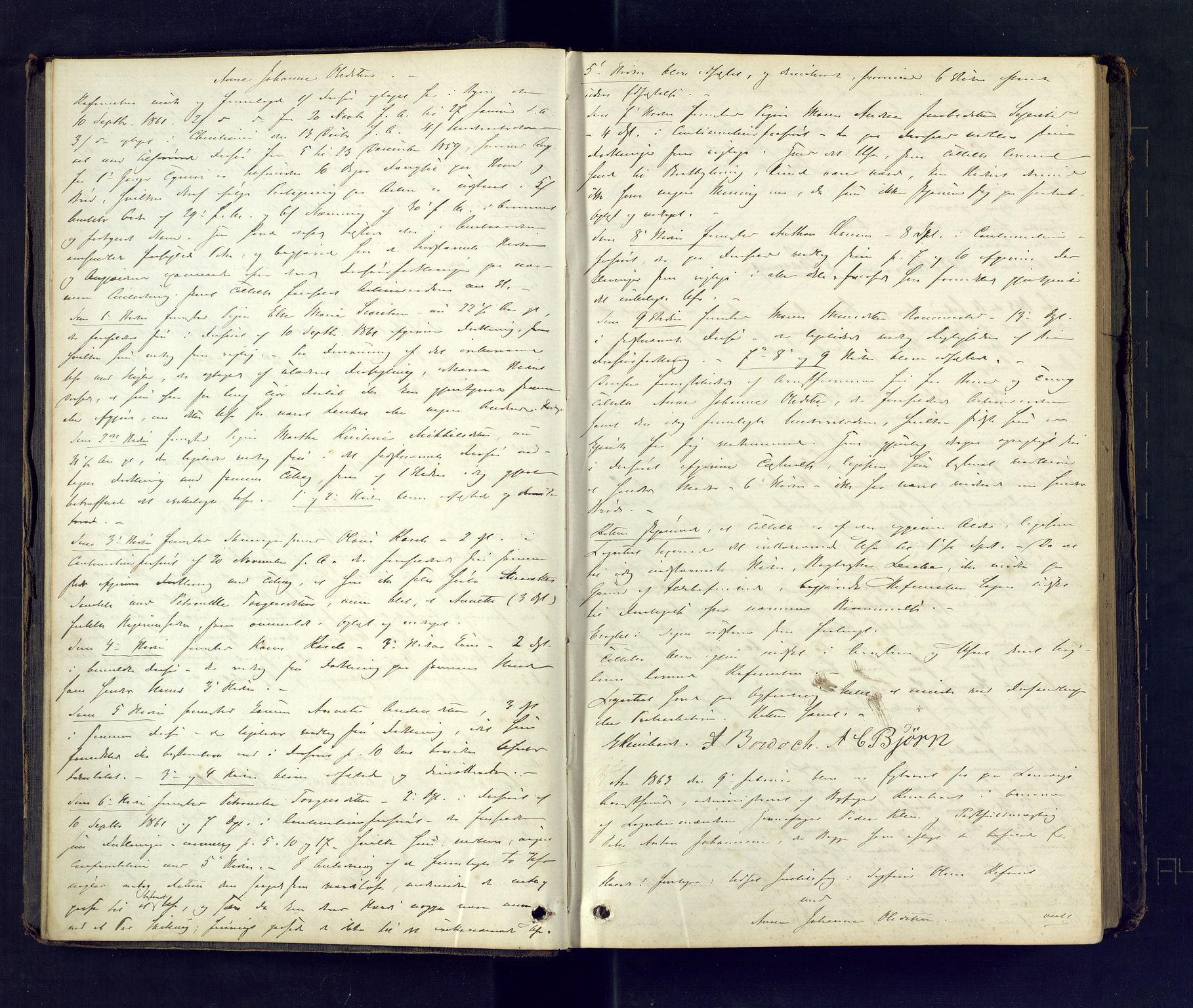 Larvik byfogd, AV/SAKO-A-218/F/Fd/L0005: Ekstrarettsprotokoll., 1863-1874, p. 4