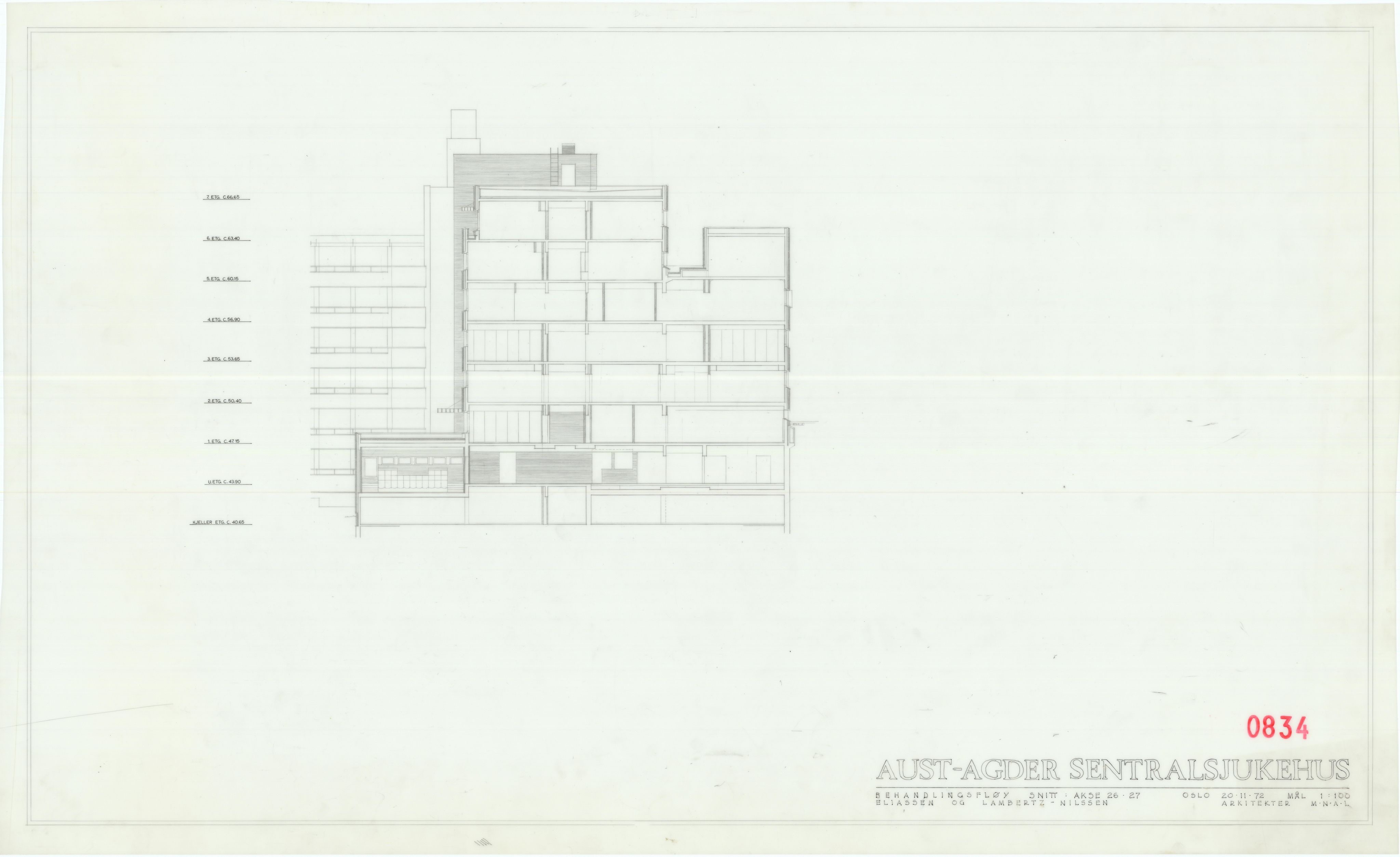 Eliassen og Lambertz-Nilssen Arkitekter, AAKS/PA-2983/T/T02/L0008: Tegningskogger 0834, 1967-1972, p. 16