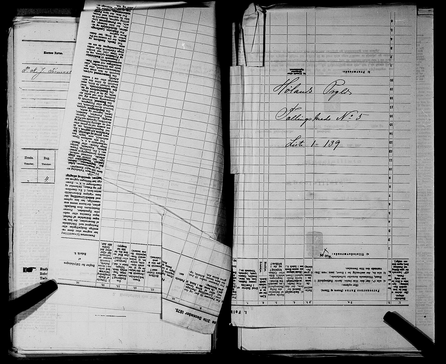 RA, 1875 census for 0221P Høland, 1875, p. 787
