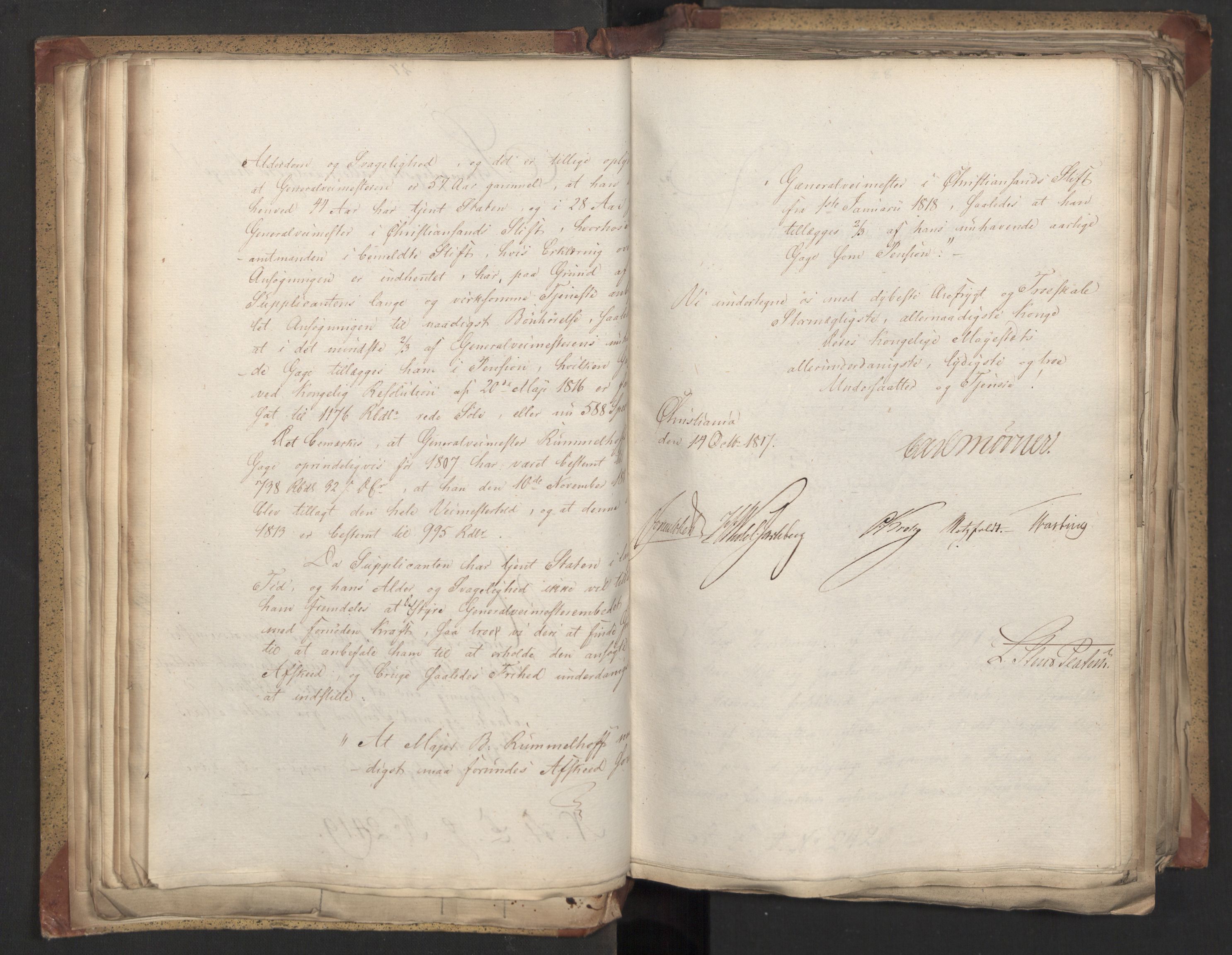 Statsrådsavdelingen i Stockholm, AV/RA-S-1003/D/Da/L0011: Regjeringsinnstillinger nr. 2393-2586, 1817, p. 63