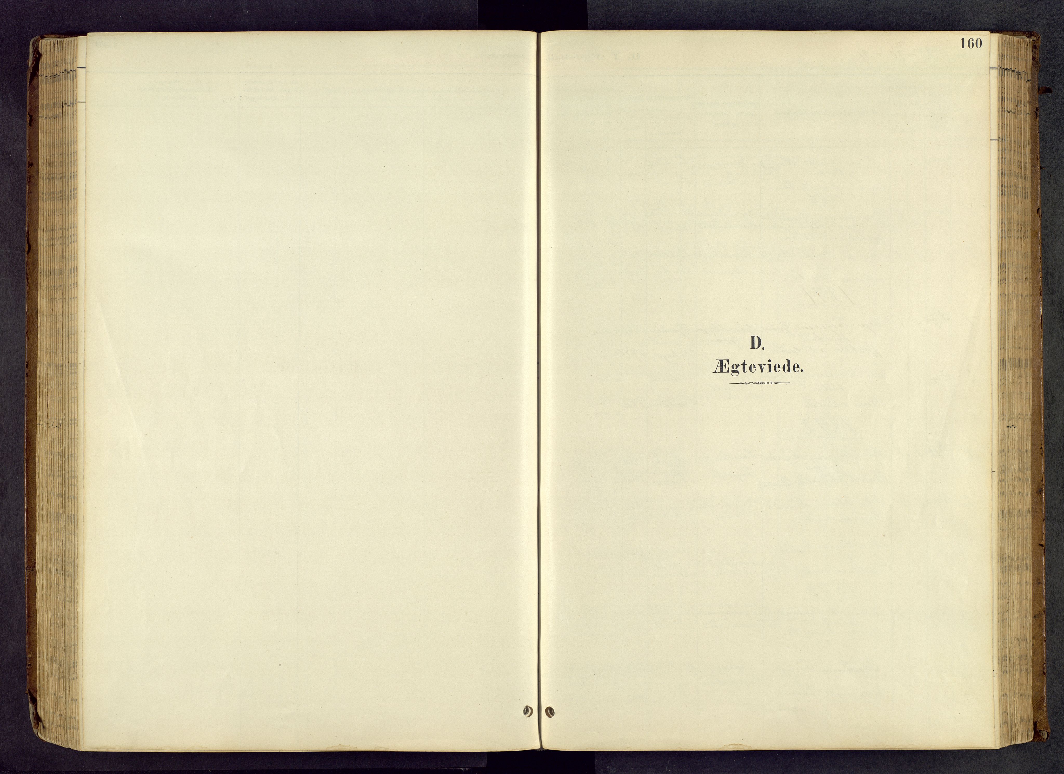 Vang prestekontor, Valdres, SAH/PREST-140/H/Hb/L0005: Parish register (copy) no. 5, 1889-1945, p. 160