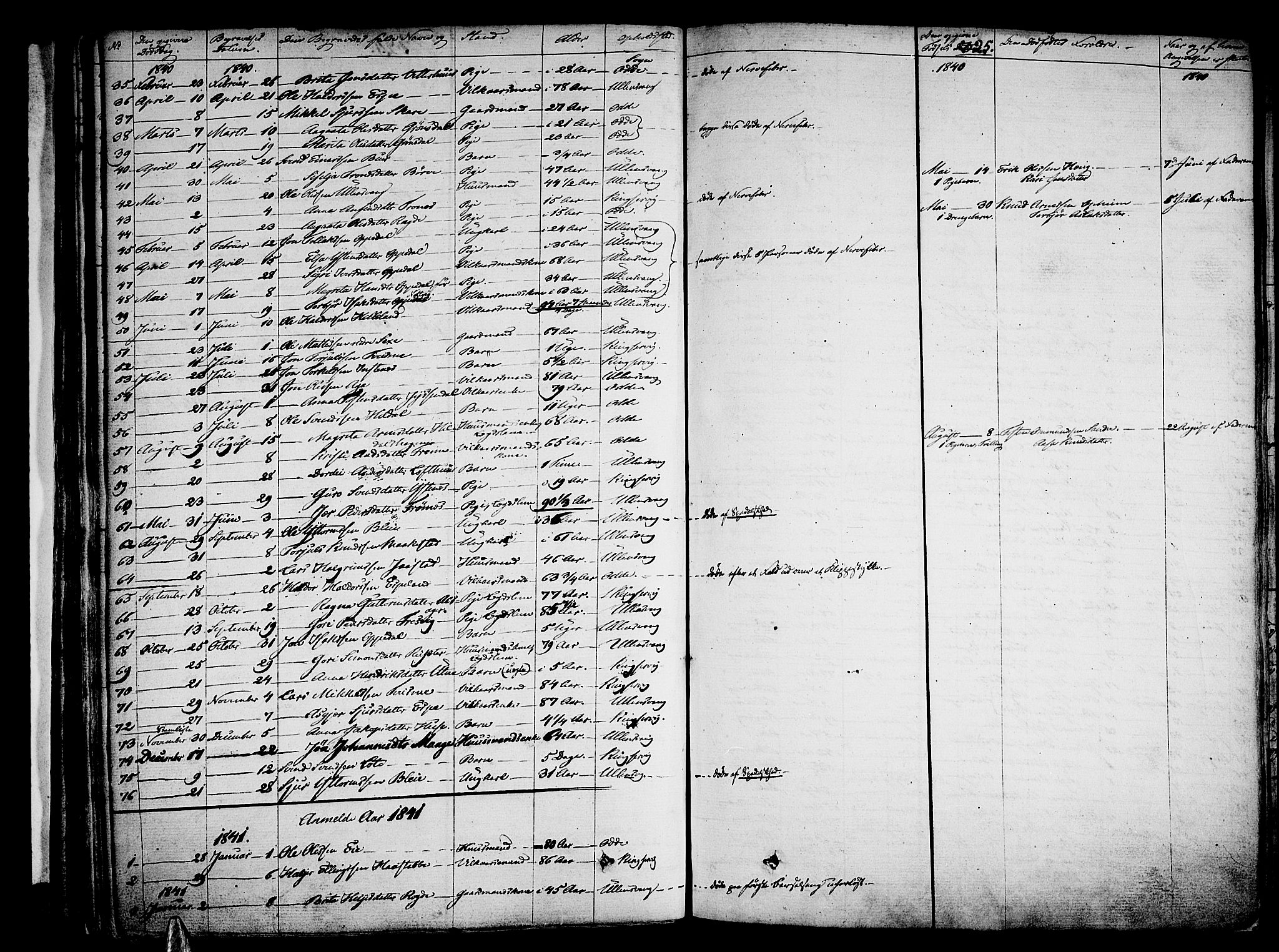Ullensvang sokneprestembete, SAB/A-78701/H/Haa: Parish register (official) no. A 10, 1825-1853, p. 325