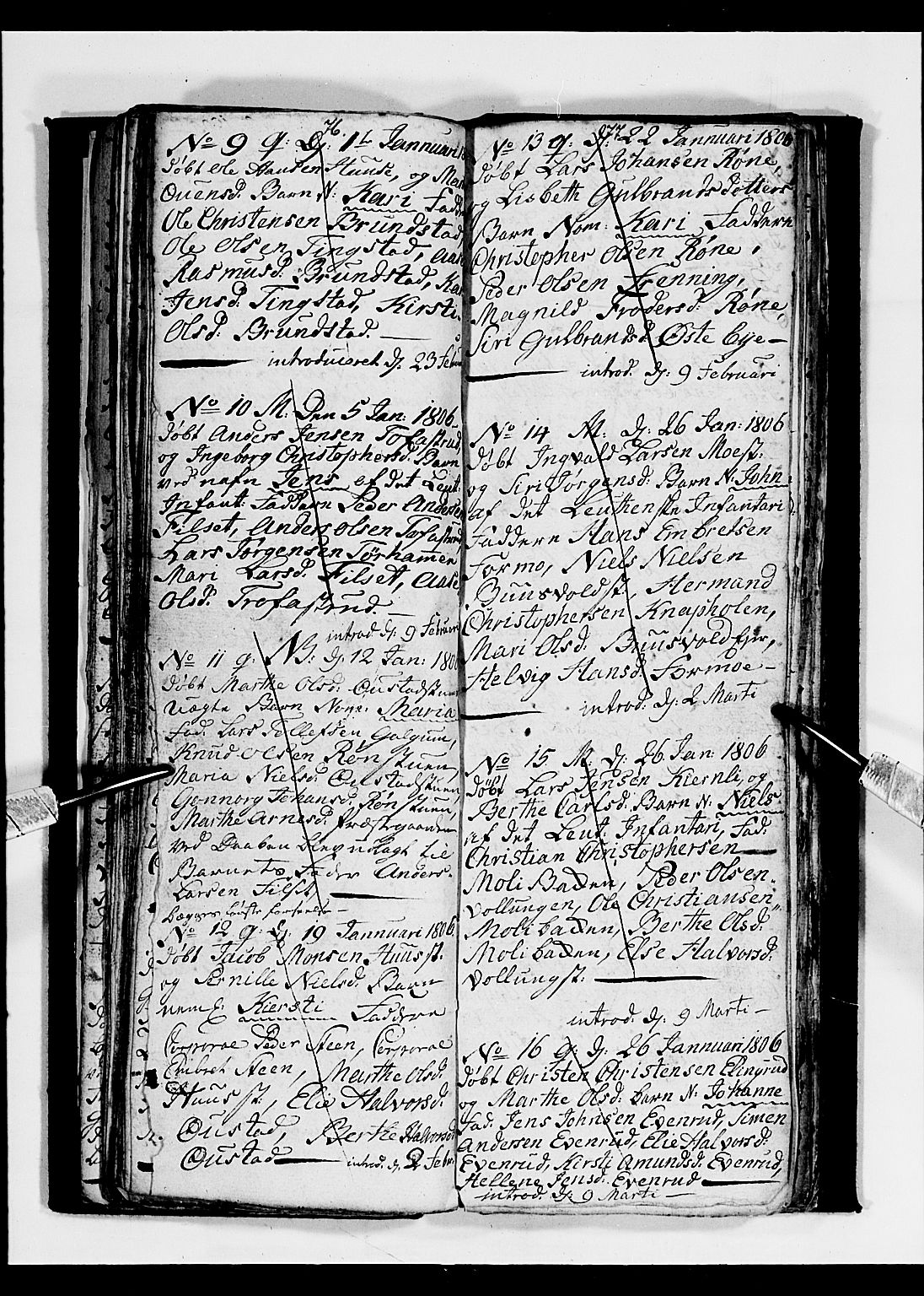Romedal prestekontor, SAH/PREST-004/L/L0003: Parish register (copy) no. 3, 1801-1806, p. 76-77