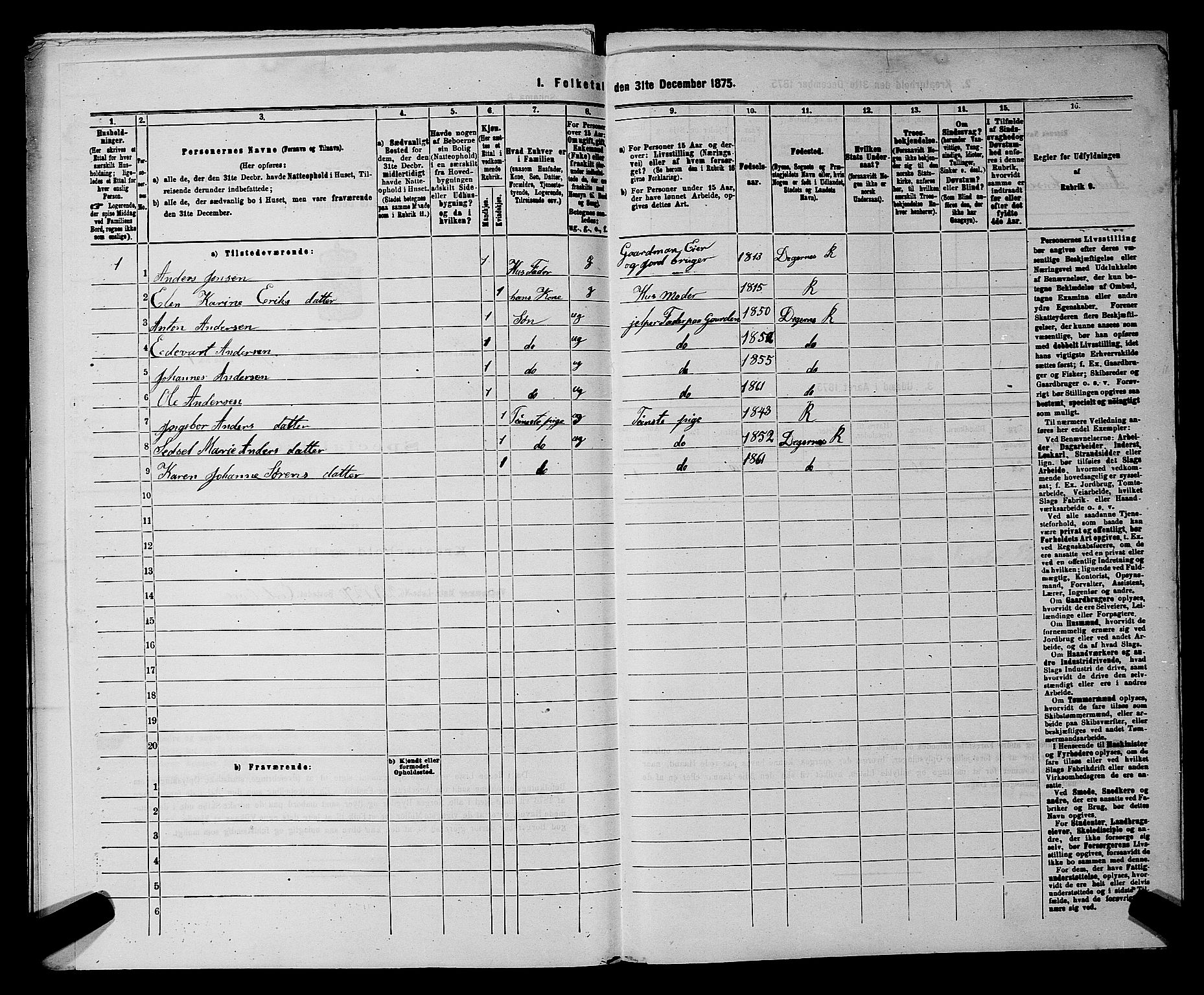 RA, 1875 census for 0128P Rakkestad, 1875, p. 1157