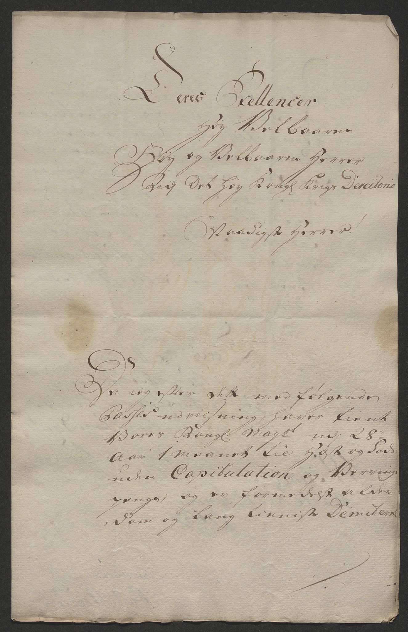 Forsvaret, Den norske kvesthuskasse/krigshospitalkasse, AV/RA-RAFA-1887/F/Fa/L0023: Ansøkninger om pensjon, pengelån m.v., 1765, p. 17