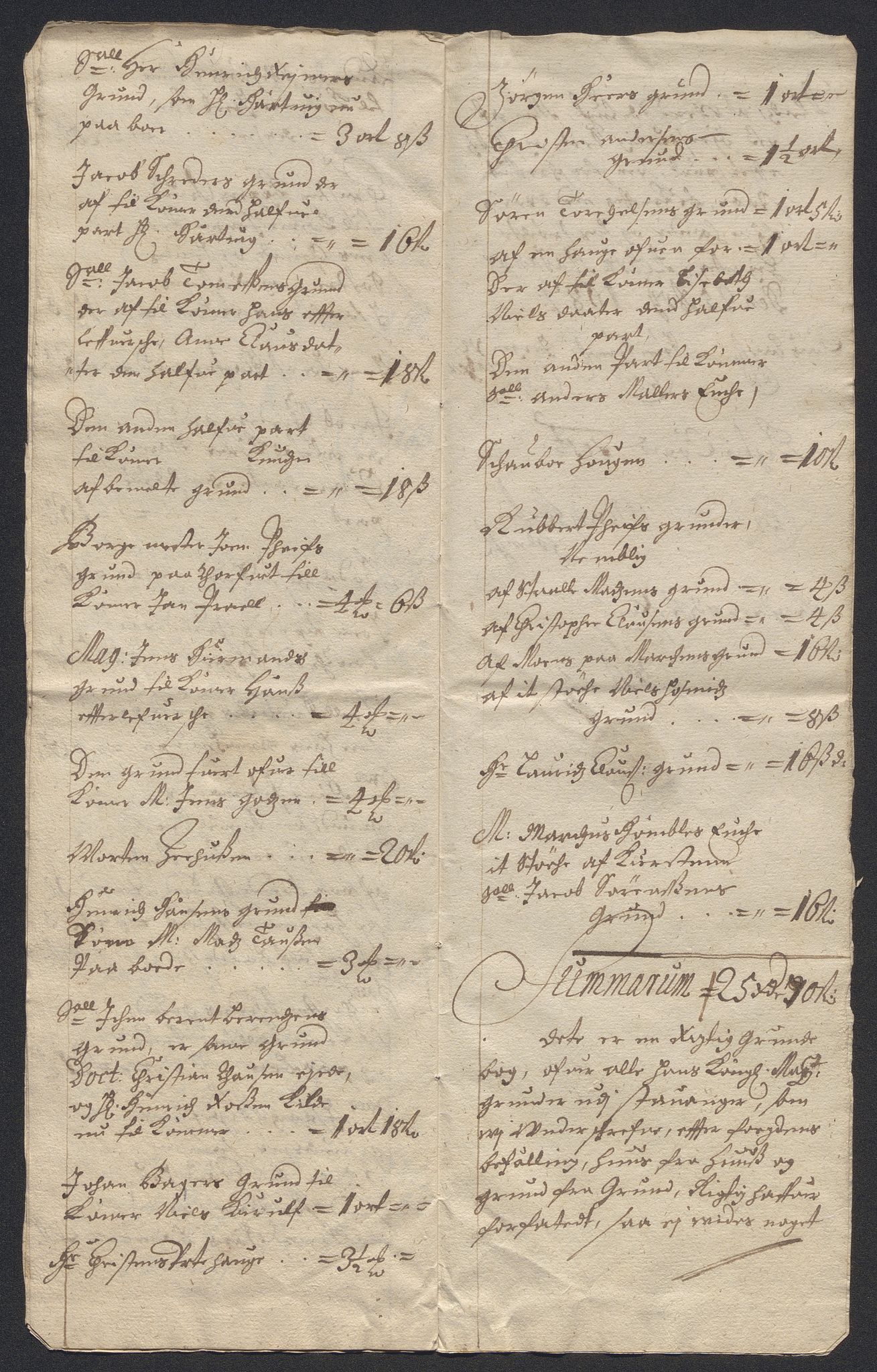 Rentekammeret inntil 1814, Reviderte regnskaper, Byregnskaper, AV/RA-EA-4066/R/Ro/L0316: [O14] Sikt og sakefall, 1662-1693, p. 361