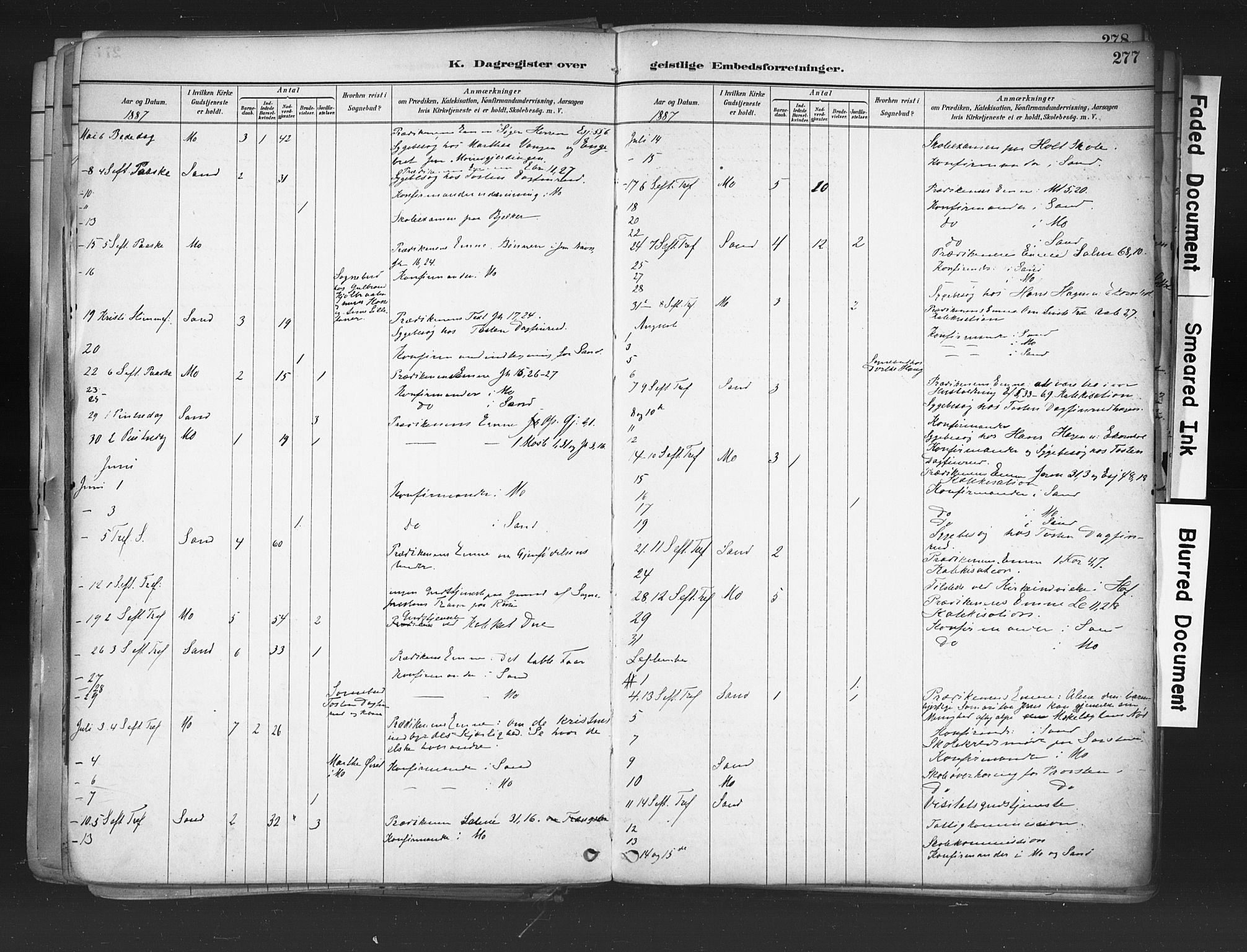 Nord-Odal prestekontor, AV/SAH-PREST-032/H/Ha/Haa/L0006: Parish register (official) no. 6, 1886-1901, p. 277