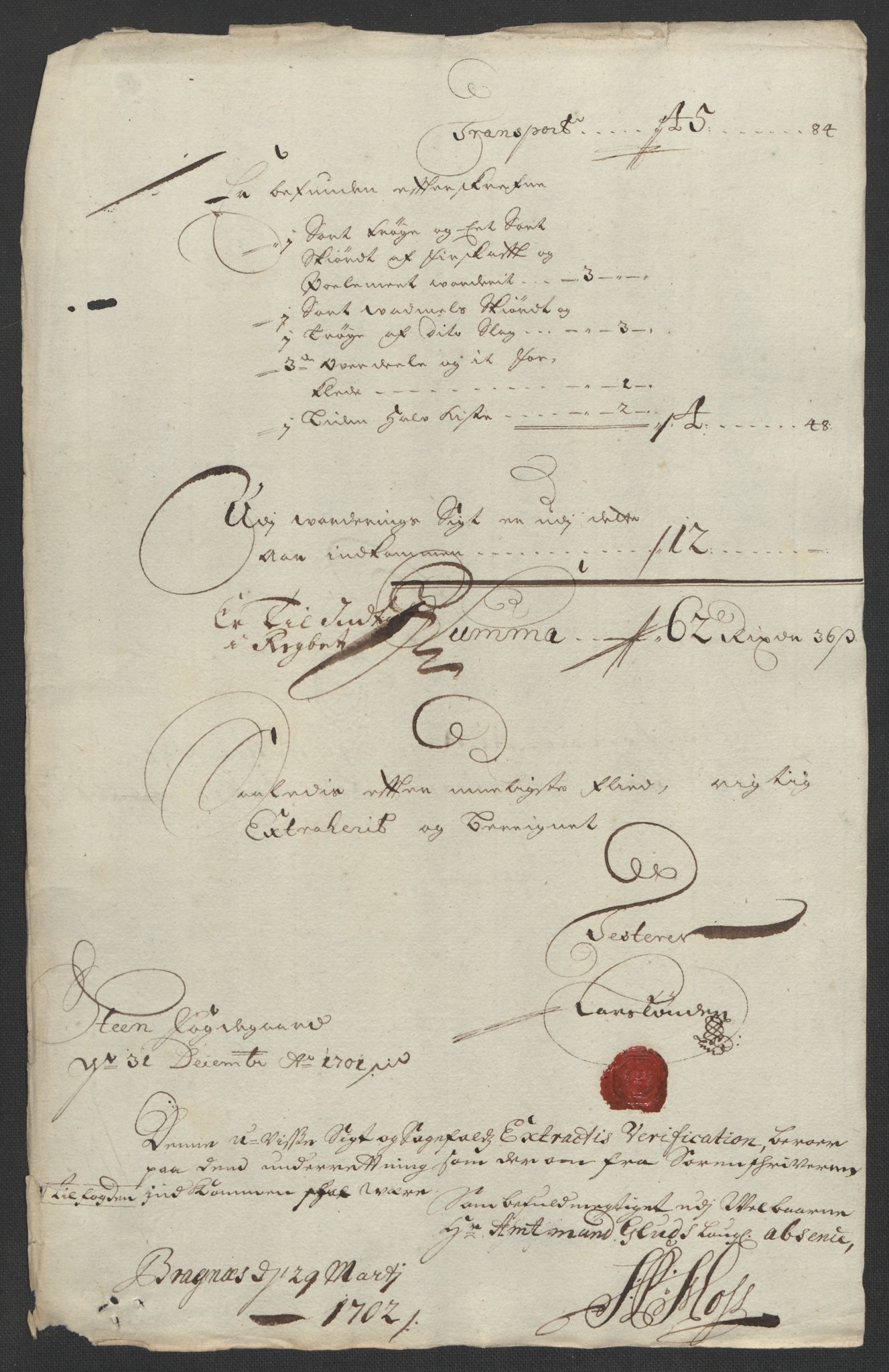 Rentekammeret inntil 1814, Reviderte regnskaper, Fogderegnskap, RA/EA-4092/R22/L1458: Fogderegnskap Ringerike, Hallingdal og Buskerud, 1701, p. 255