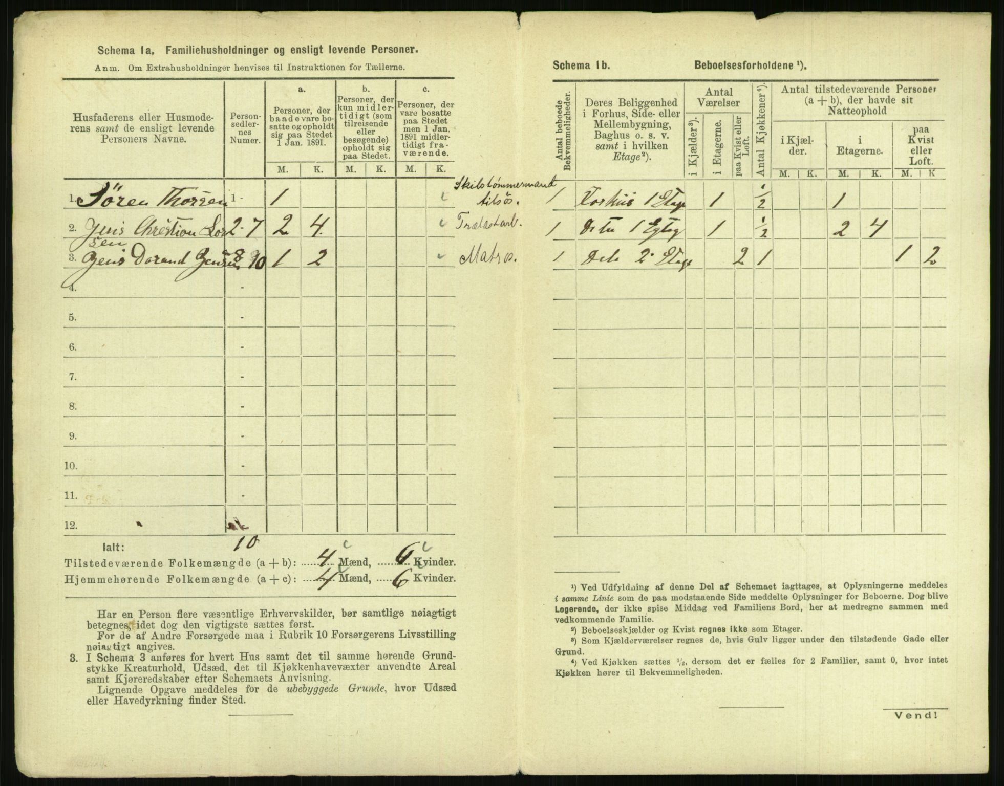 RA, 1891 census for 0901 Risør, 1891, p. 316