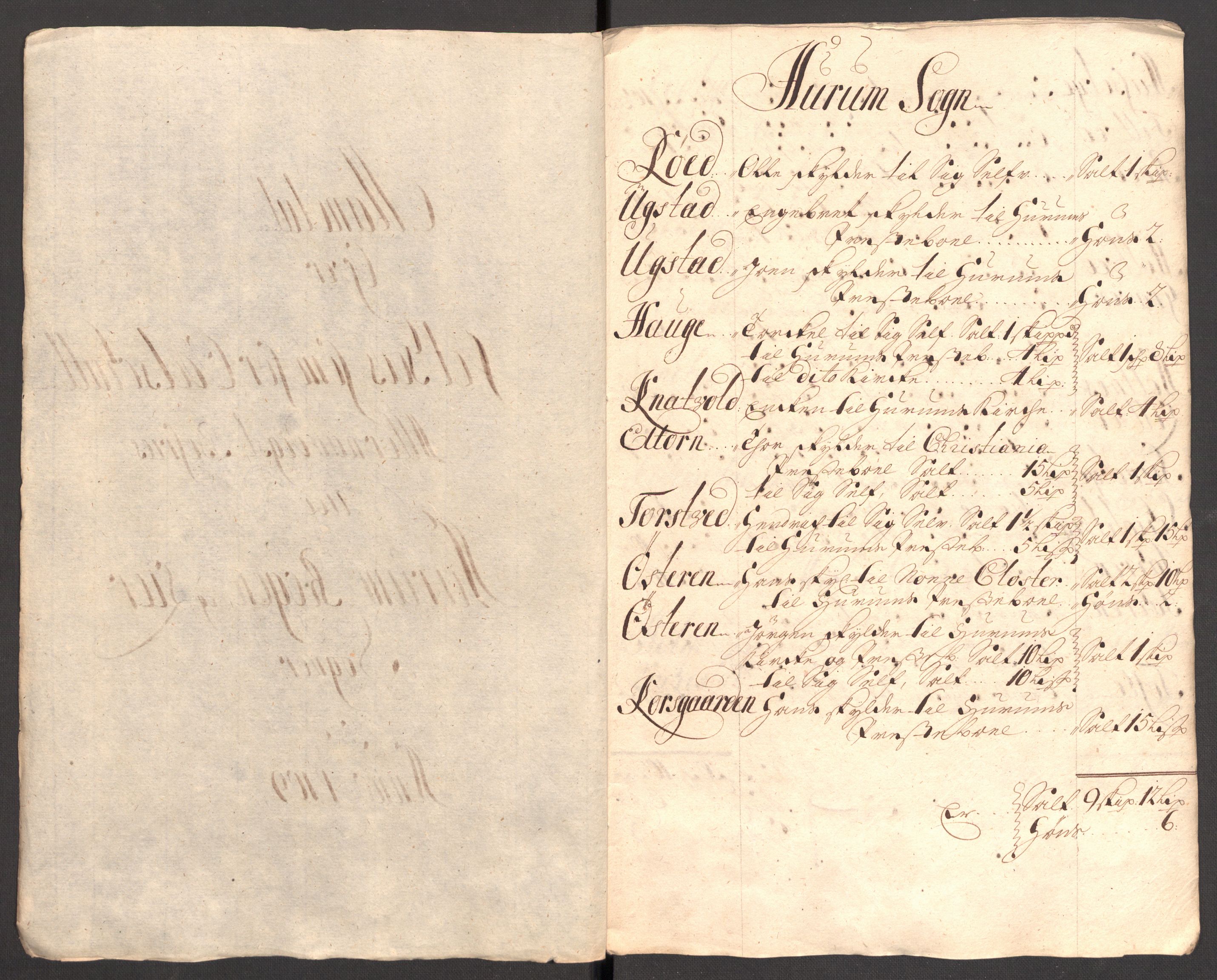 Rentekammeret inntil 1814, Reviderte regnskaper, Fogderegnskap, AV/RA-EA-4092/R31/L1703: Fogderegnskap Hurum, Røyken, Eiker, Lier og Buskerud, 1709, p. 262