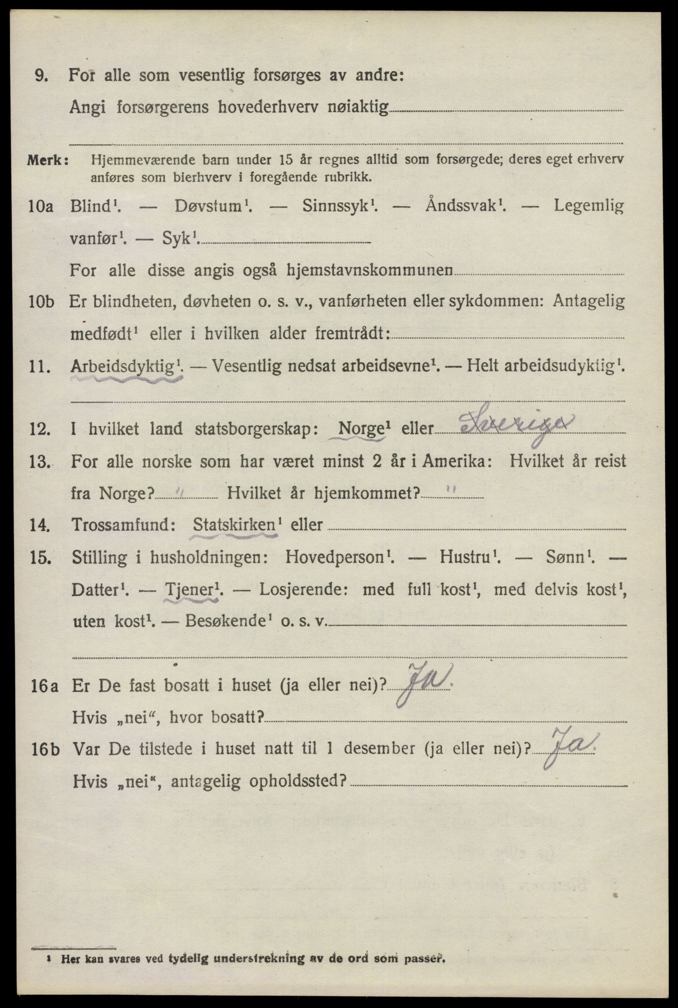 SAO, 1920 census for Kråkstad, 1920, p. 8296