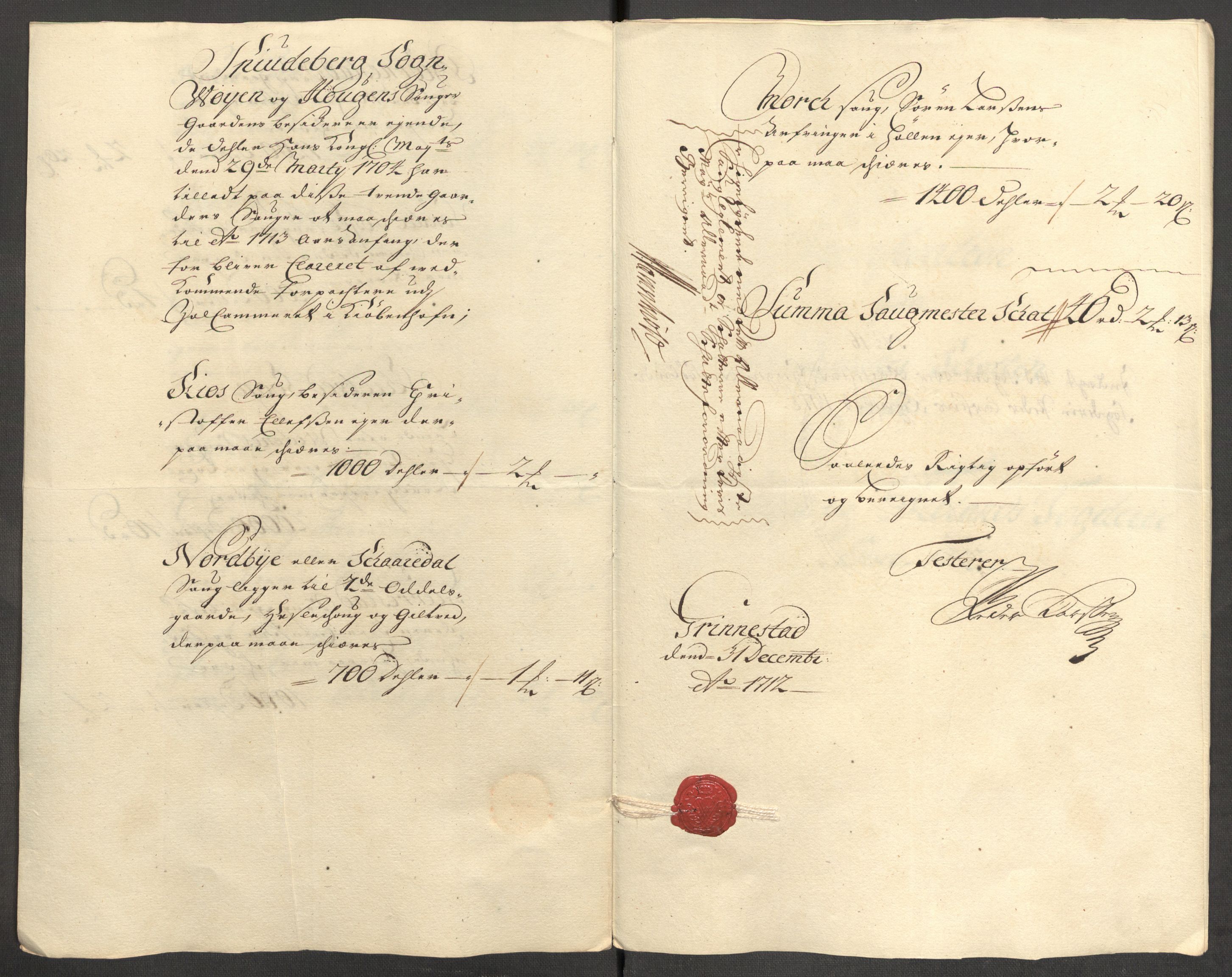 Rentekammeret inntil 1814, Reviderte regnskaper, Fogderegnskap, RA/EA-4092/R07/L0305: Fogderegnskap Rakkestad, Heggen og Frøland, 1712, p. 309