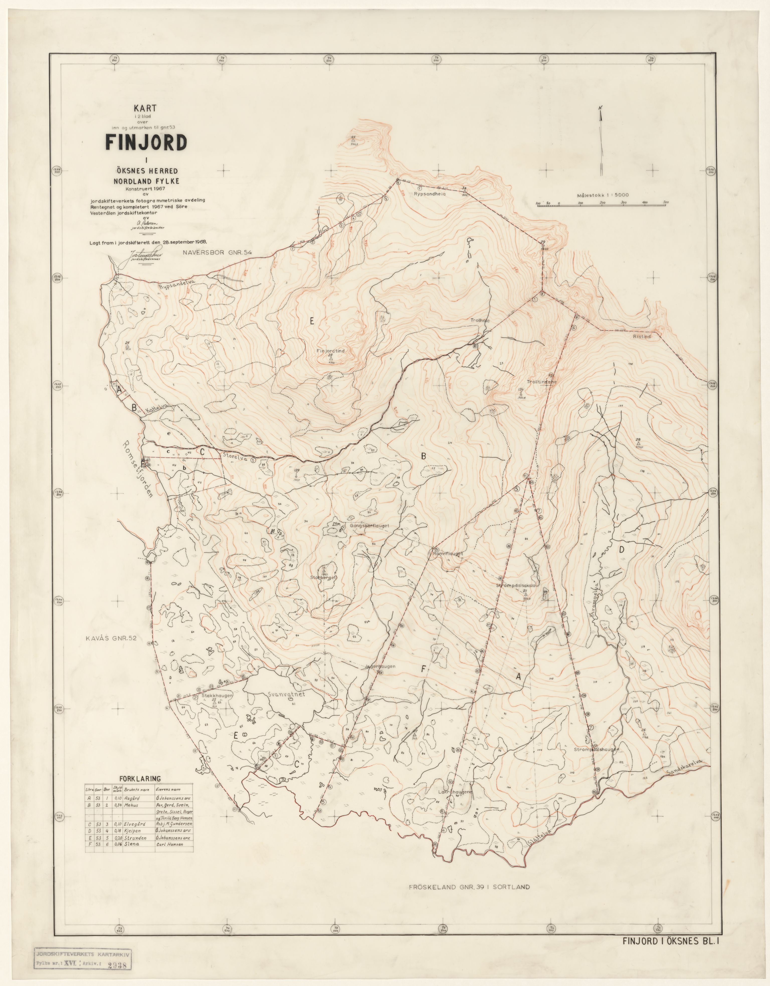 Jordskifteverkets kartarkiv, AV/RA-S-3929/T, 1859-1988, p. 3808