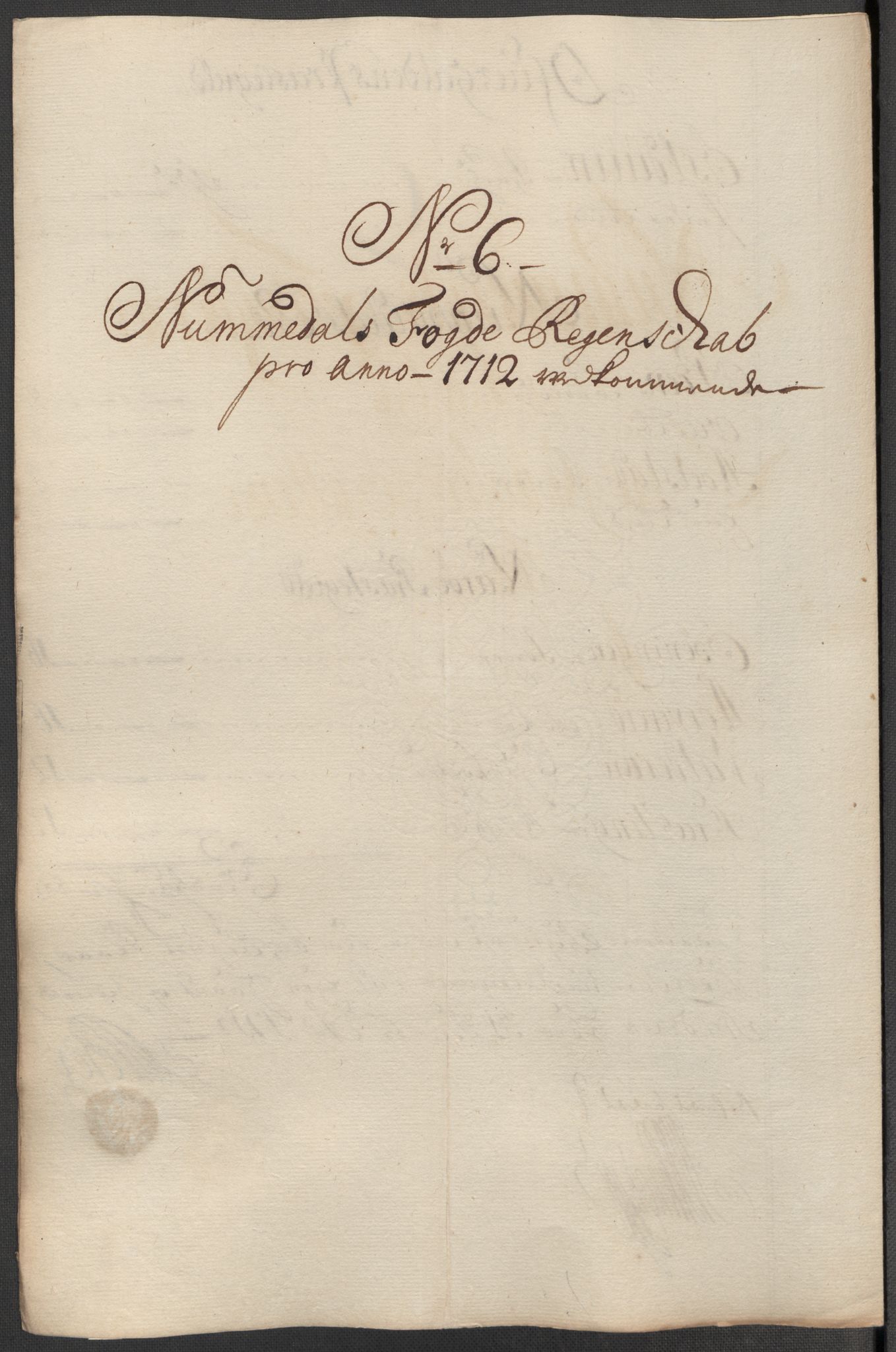 Rentekammeret inntil 1814, Reviderte regnskaper, Fogderegnskap, AV/RA-EA-4092/R64/L4433: Fogderegnskap Namdal, 1712, p. 113