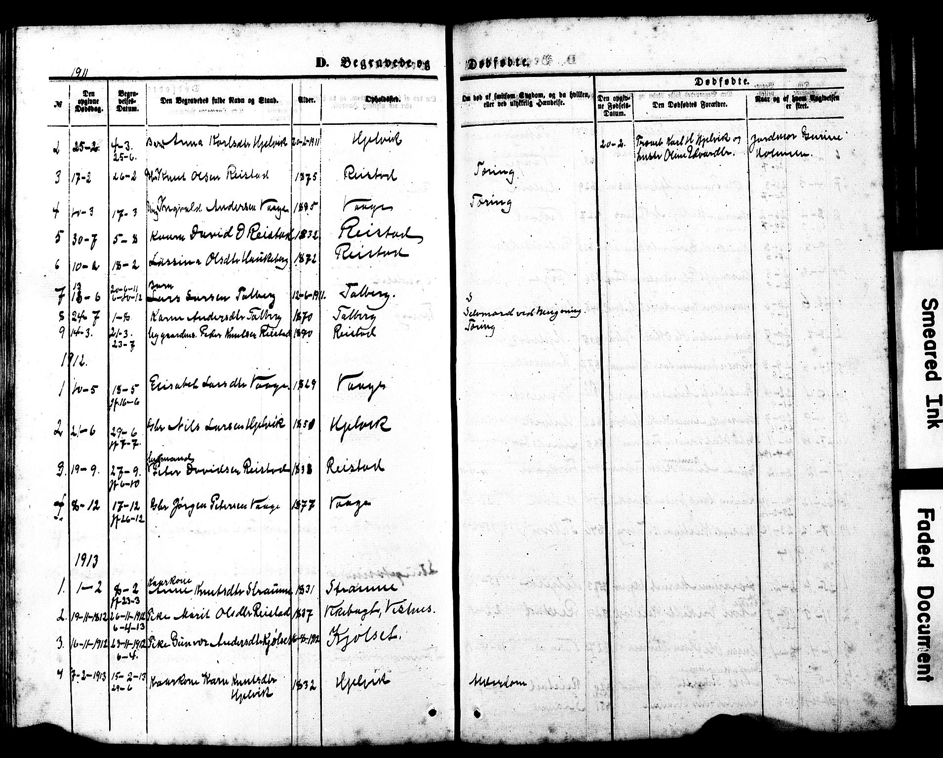 Ministerialprotokoller, klokkerbøker og fødselsregistre - Møre og Romsdal, AV/SAT-A-1454/550/L0618: Parish register (copy) no. 550C01, 1870-1927, p. 258