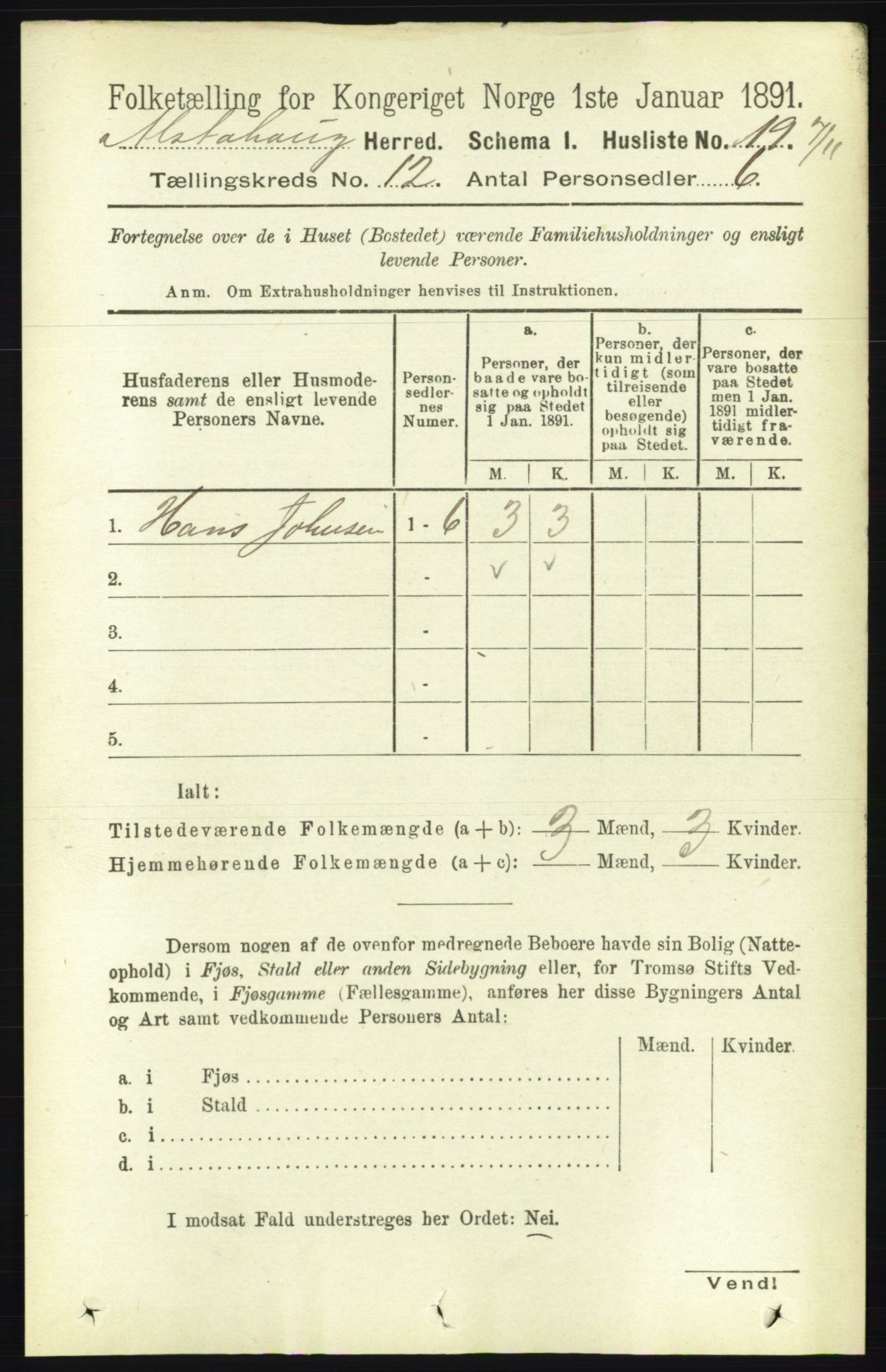 RA, 1891 census for 1820 Alstahaug, 1891, p. 4240