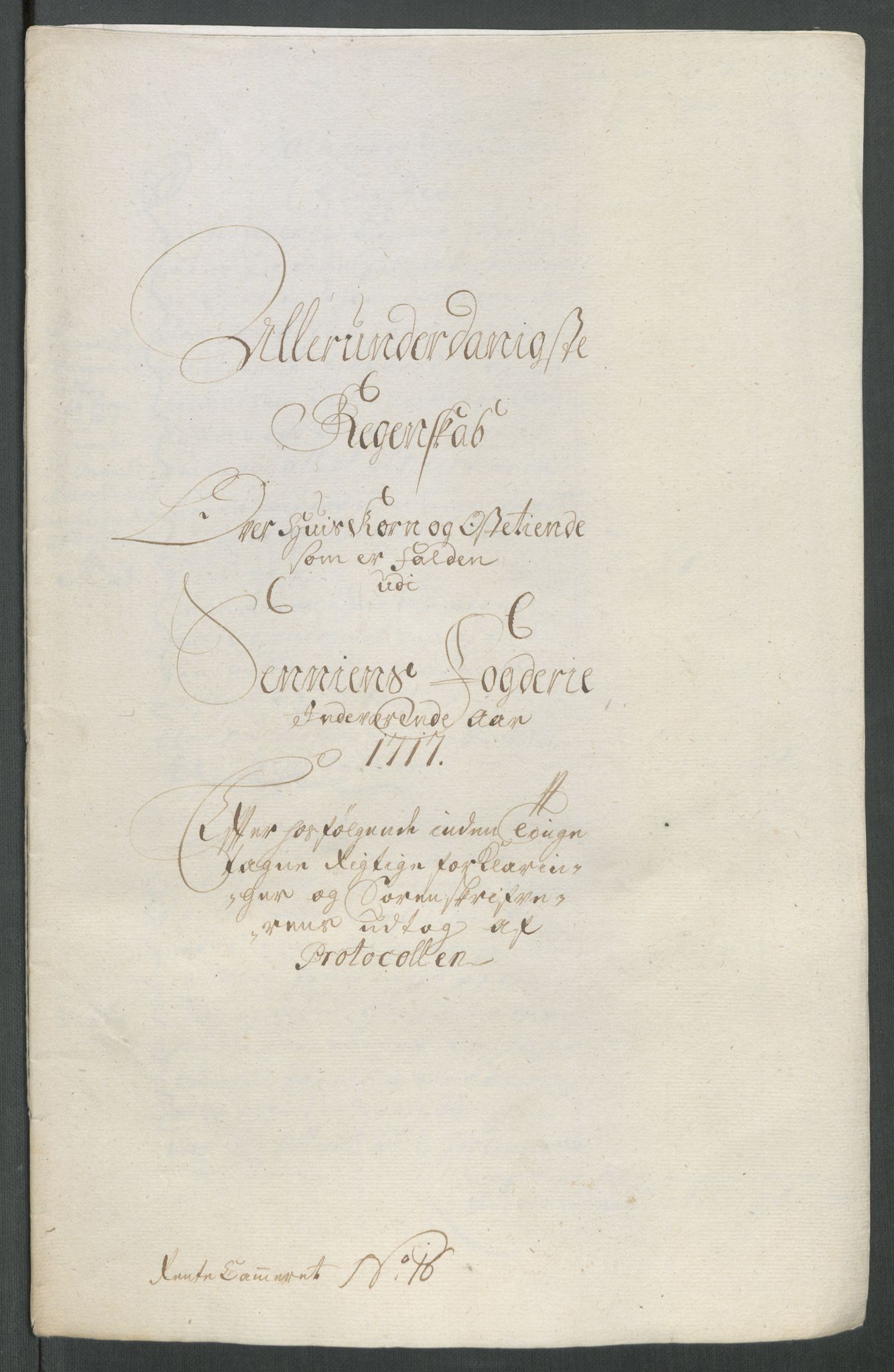 Rentekammeret inntil 1814, Reviderte regnskaper, Fogderegnskap, RA/EA-4092/R68/L4763: Fogderegnskap Senja og Troms, 1717, p. 241