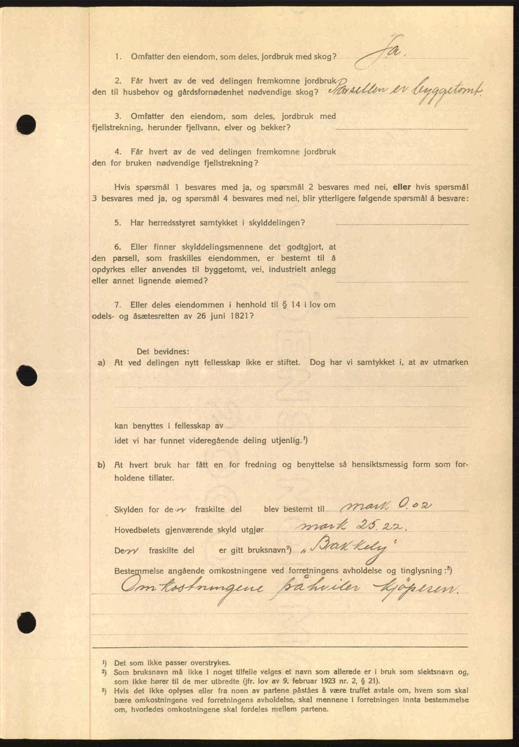 Romsdal sorenskriveri, AV/SAT-A-4149/1/2/2C: Mortgage book no. A7, 1939-1939, Diary no: : 1198/1939