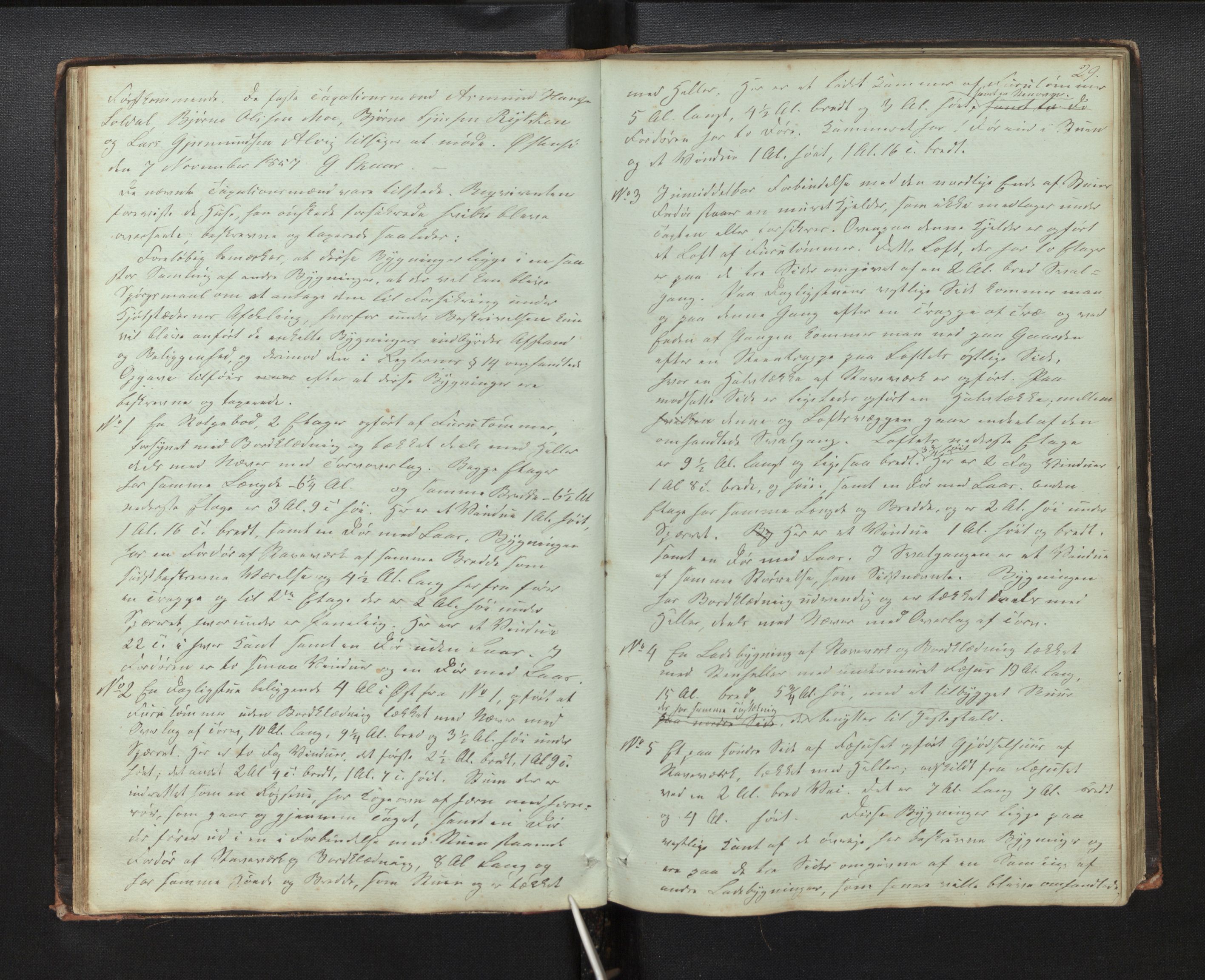 Lensmannen i Kvam, AV/SAB-A-33201/0012/L0001: Branntakstprotokoll, 1851-1881, p. 28b-29a