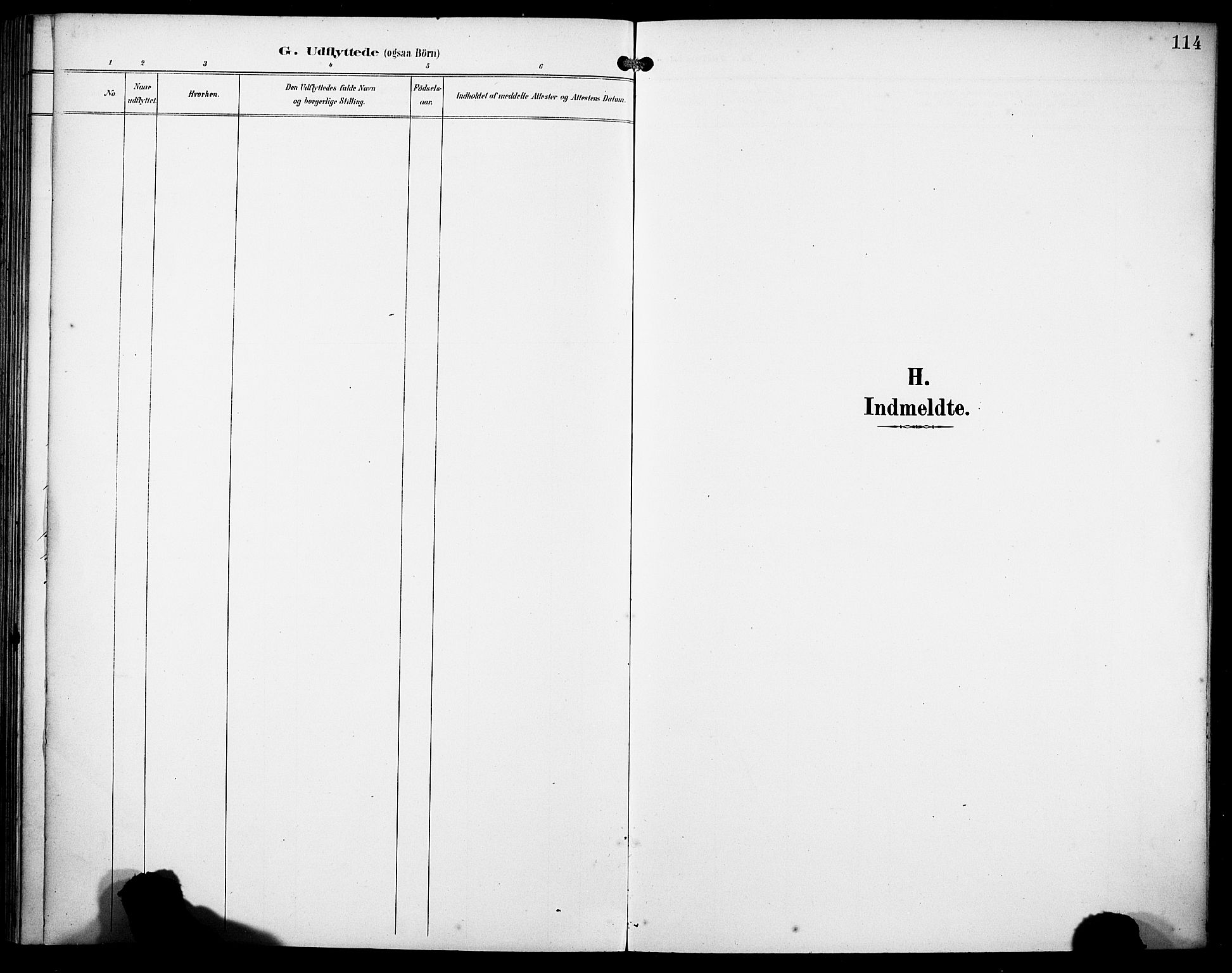 Finnås sokneprestembete, AV/SAB-A-99925/H/Ha/Haa/Haad/L0002: Parish register (official) no. D 2, 1895-1906, p. 114