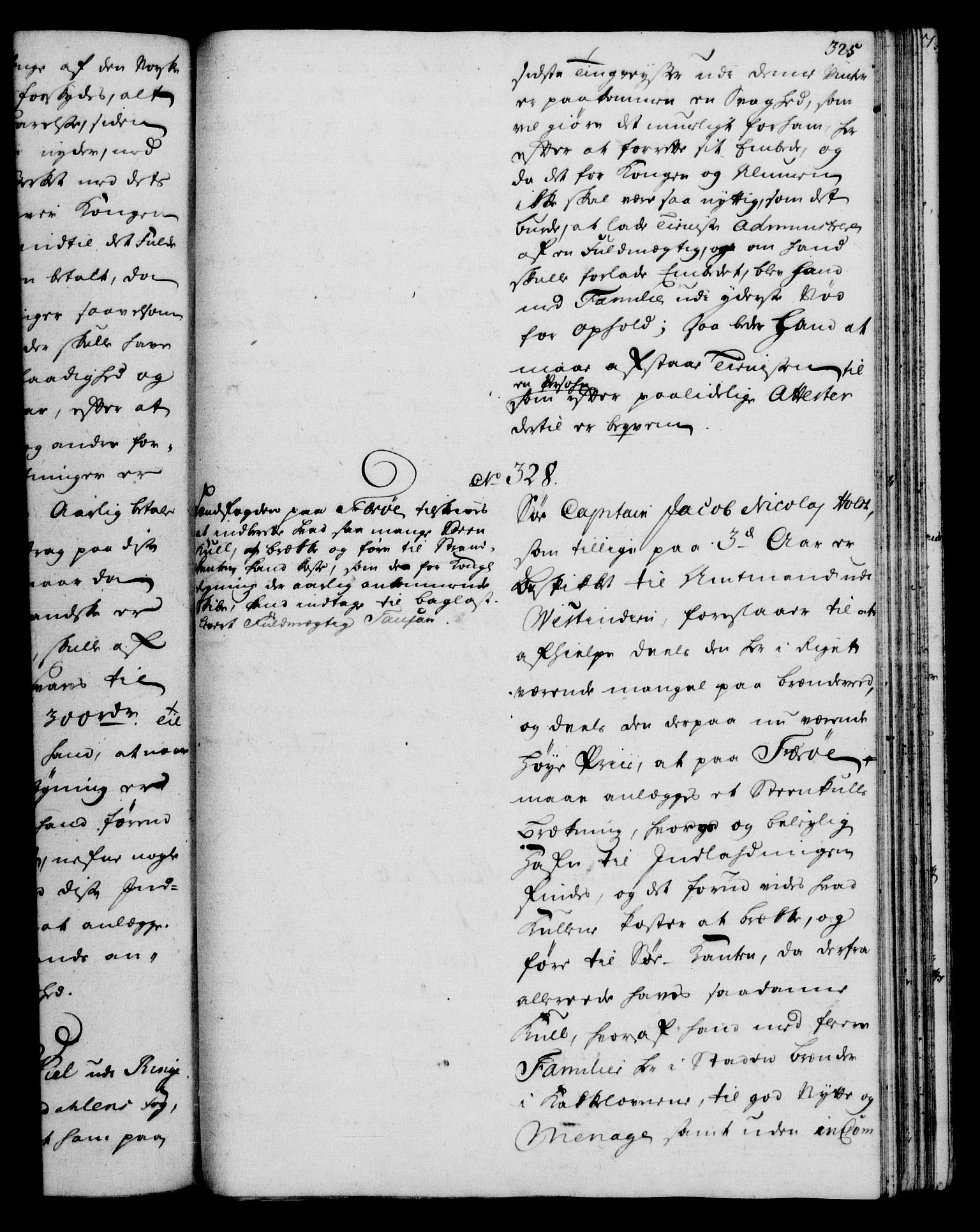 Rentekammeret, Kammerkanselliet, RA/EA-3111/G/Gh/Gha/L0033: Norsk ekstraktmemorialprotokoll (merket RK 53.78), 1755-1756, p. 325