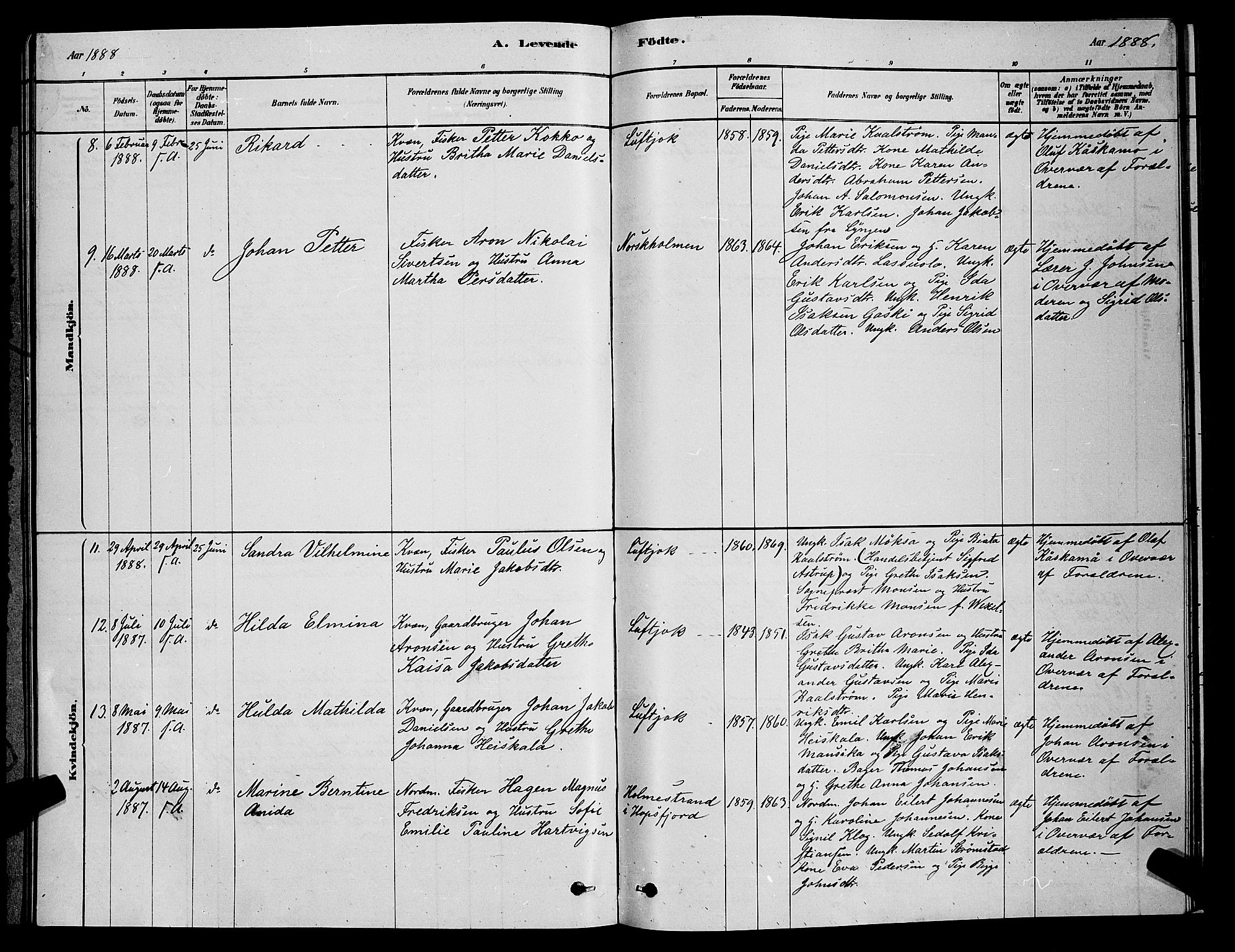 Tana sokneprestkontor, AV/SATØ-S-1334/H/Hb/L0003klokker: Parish register (copy) no. 3, 1878-1890