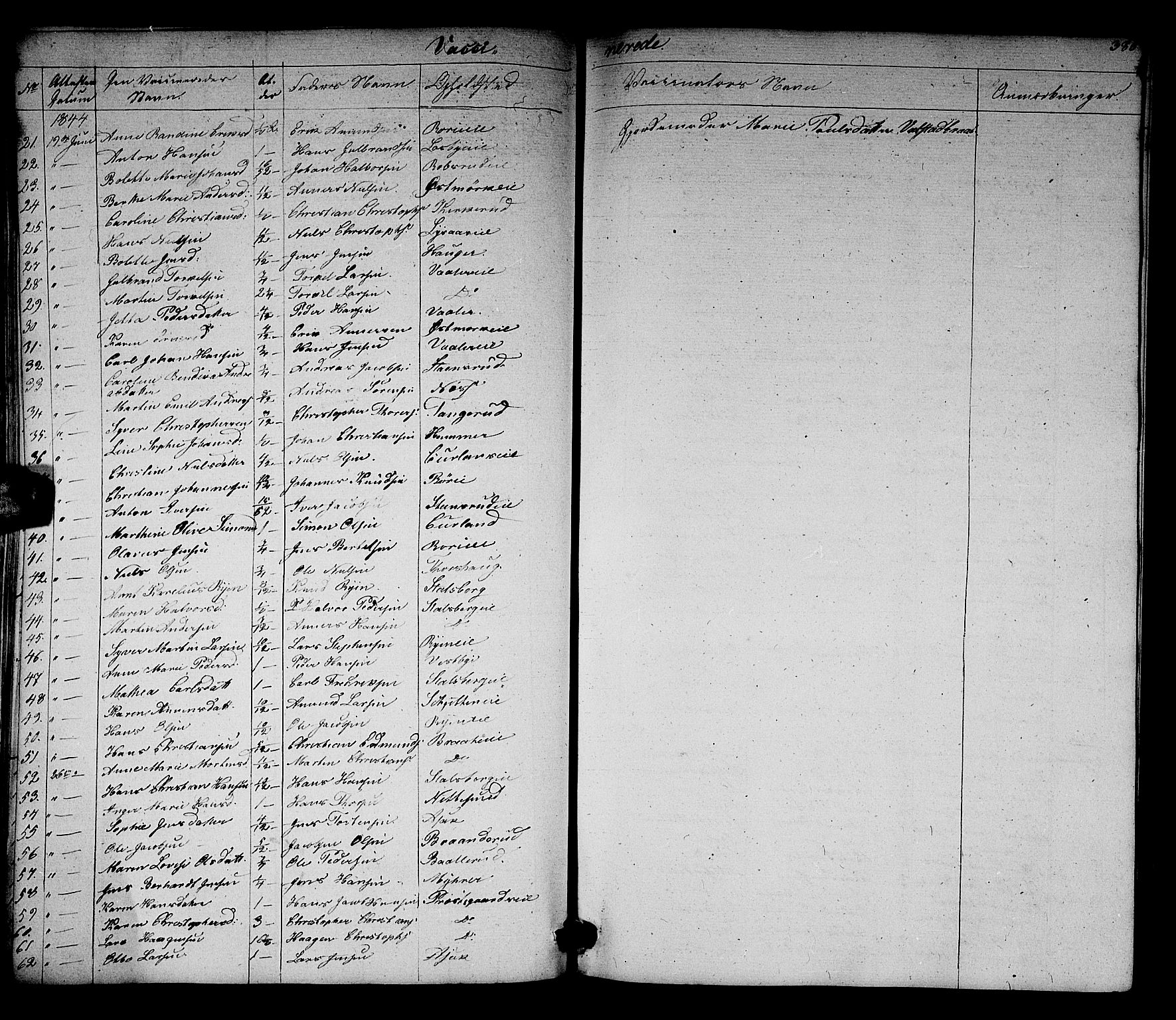 Skedsmo prestekontor Kirkebøker, SAO/A-10033a/G/Ga/L0001: Parish register (copy) no. I 1, 1830-1854, p. 380