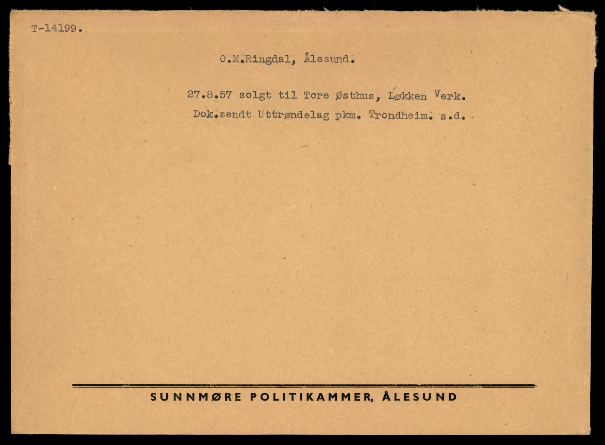 Møre og Romsdal vegkontor - Ålesund trafikkstasjon, AV/SAT-A-4099/F/Fe/L0043: Registreringskort for kjøretøy T 14080 - T 14204, 1927-1998, p. 3213