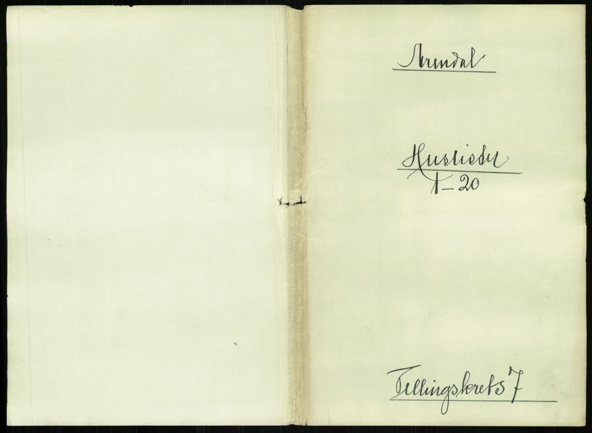 RA, 1891 census for 0903 Arendal, 1891, p. 356