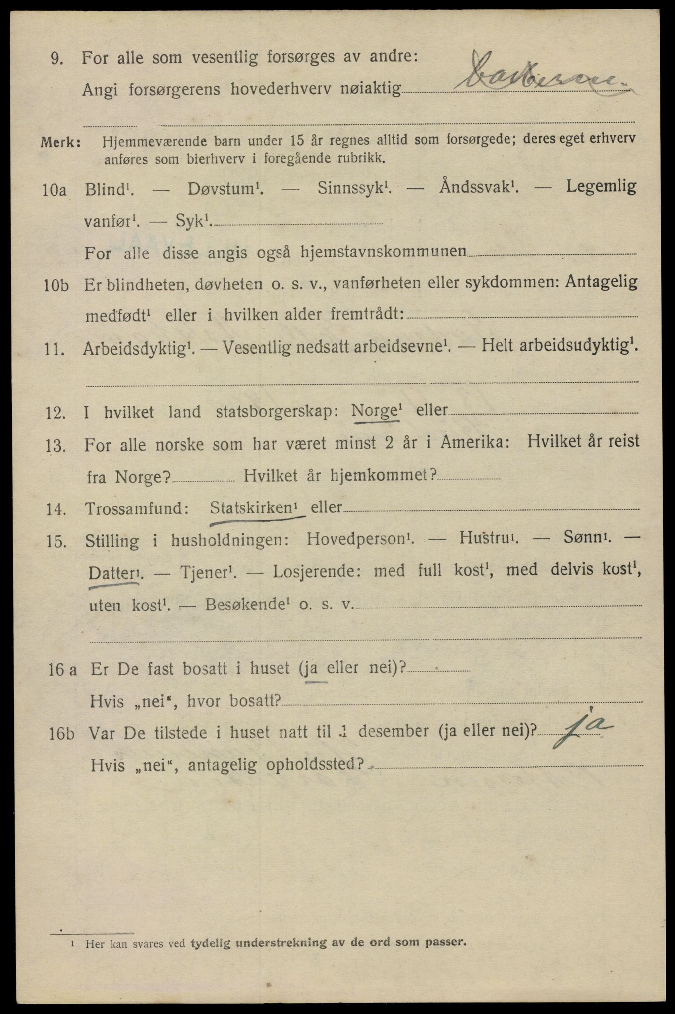 SAO, 1920 census for Aker, 1920, p. 125925