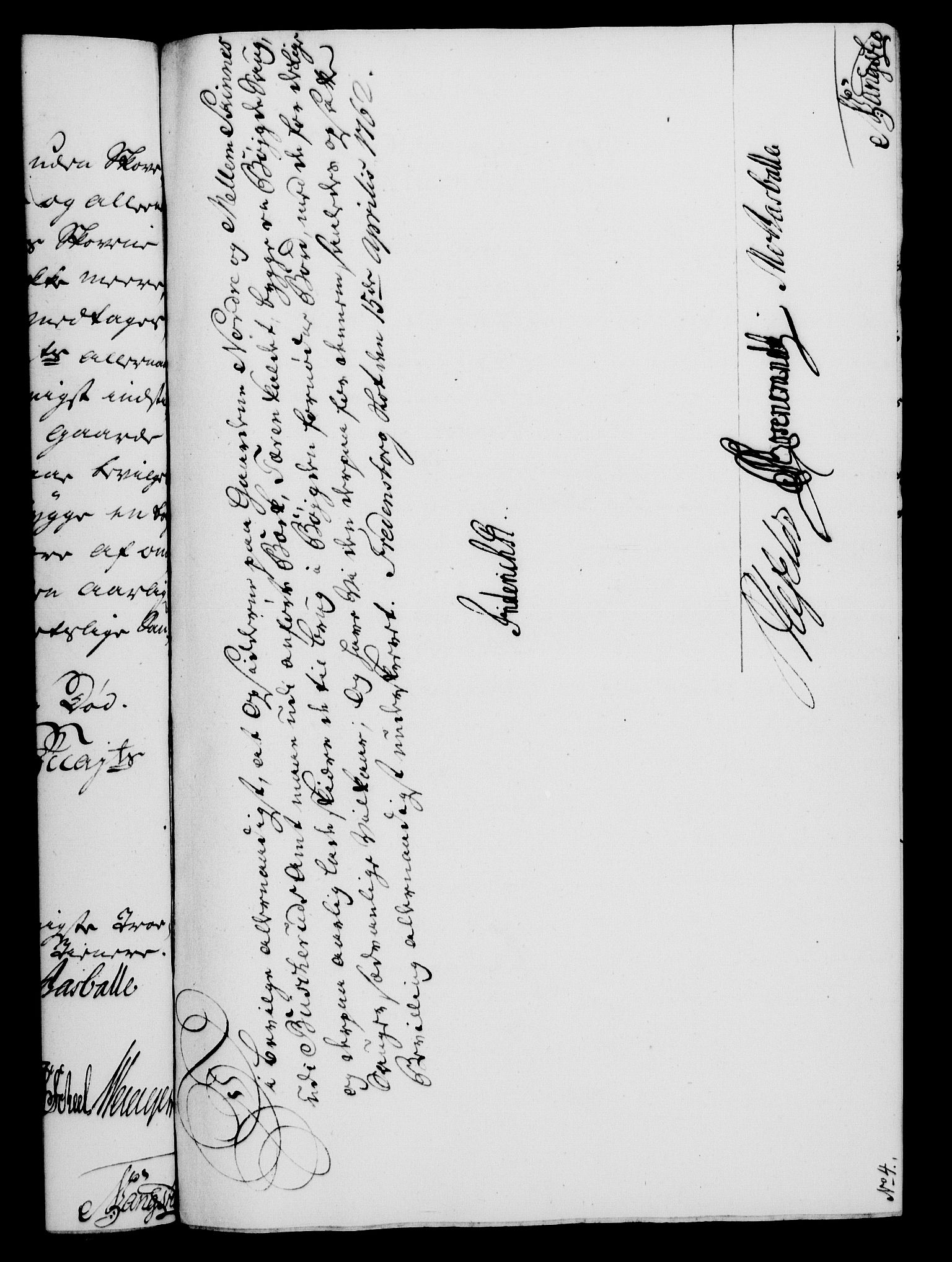 Rentekammeret, Kammerkanselliet, RA/EA-3111/G/Gf/Gfa/L0044: Norsk relasjons- og resolusjonsprotokoll (merket RK 52.44), 1762, p. 156