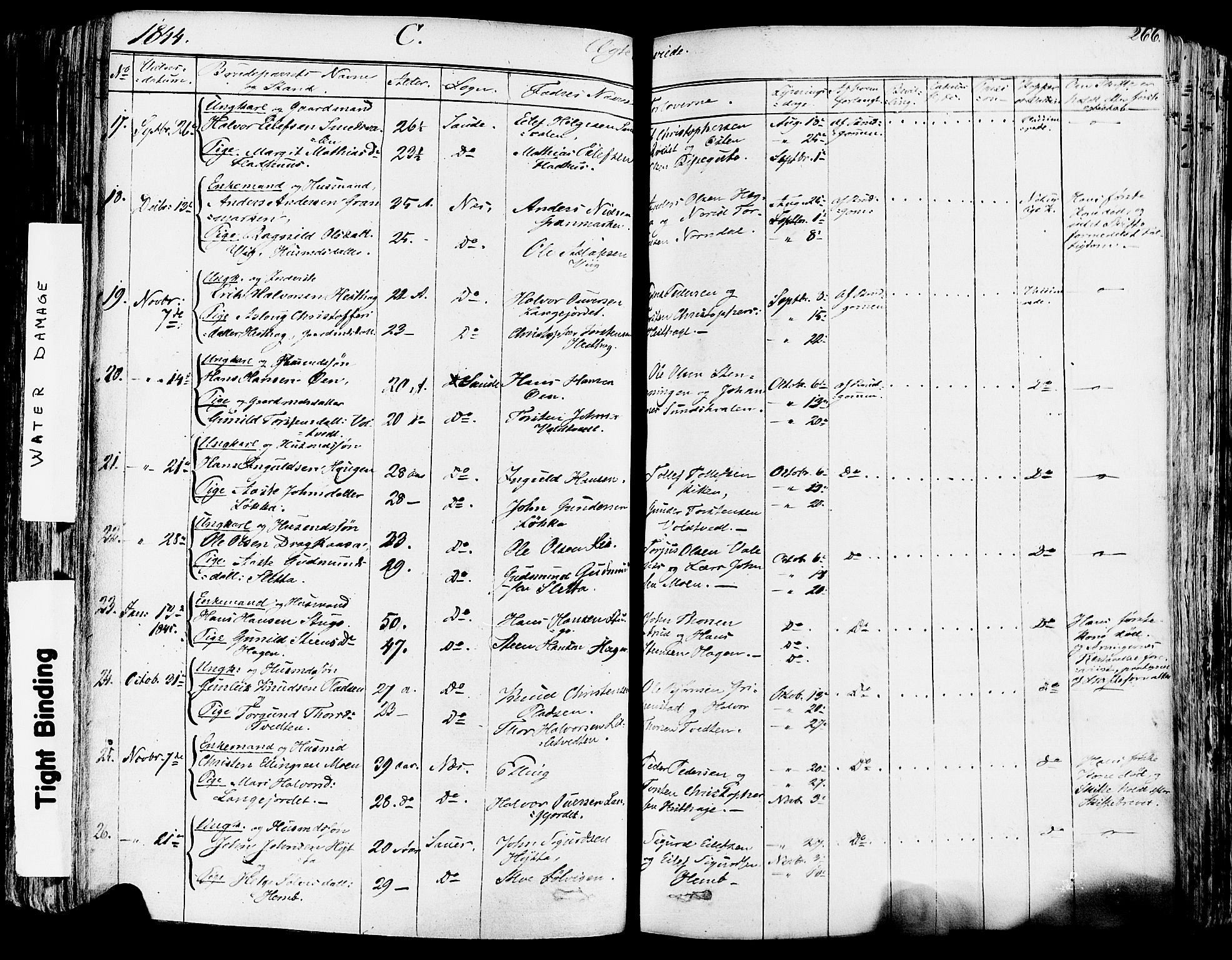 Sauherad kirkebøker, SAKO/A-298/F/Fa/L0006: Parish register (official) no. I 6, 1827-1850, p. 266