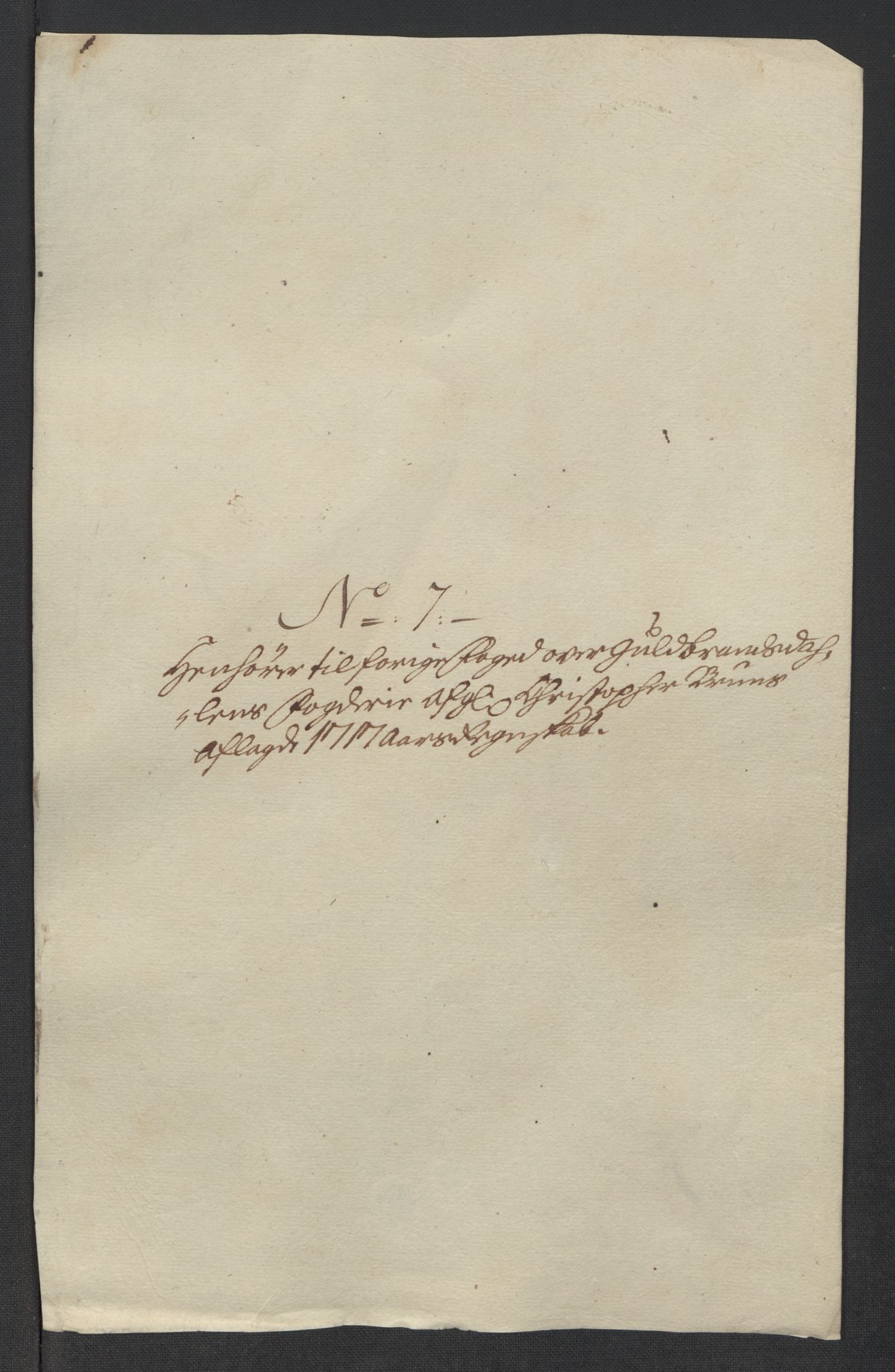 Rentekammeret inntil 1814, Reviderte regnskaper, Fogderegnskap, RA/EA-4092/R17/L1187: Fogderegnskap Gudbrandsdal, 1717, p. 96