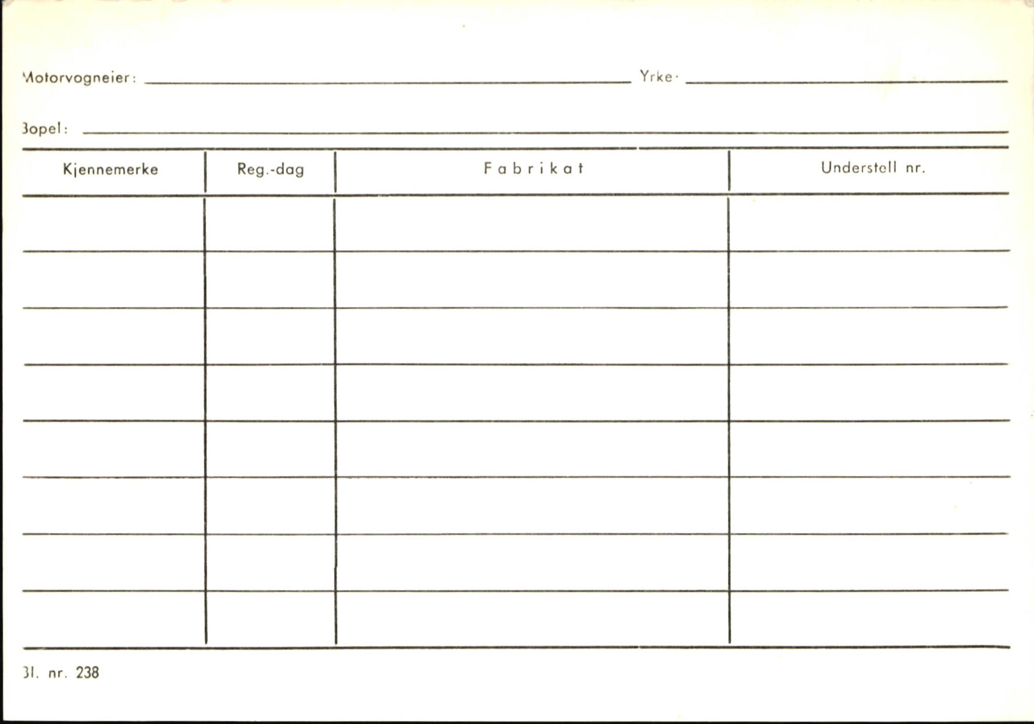 Statens vegvesen, Sogn og Fjordane vegkontor, SAB/A-5301/4/F/L0146: Registerkort Årdal R-Å samt diverse kort, 1945-1975, p. 1285