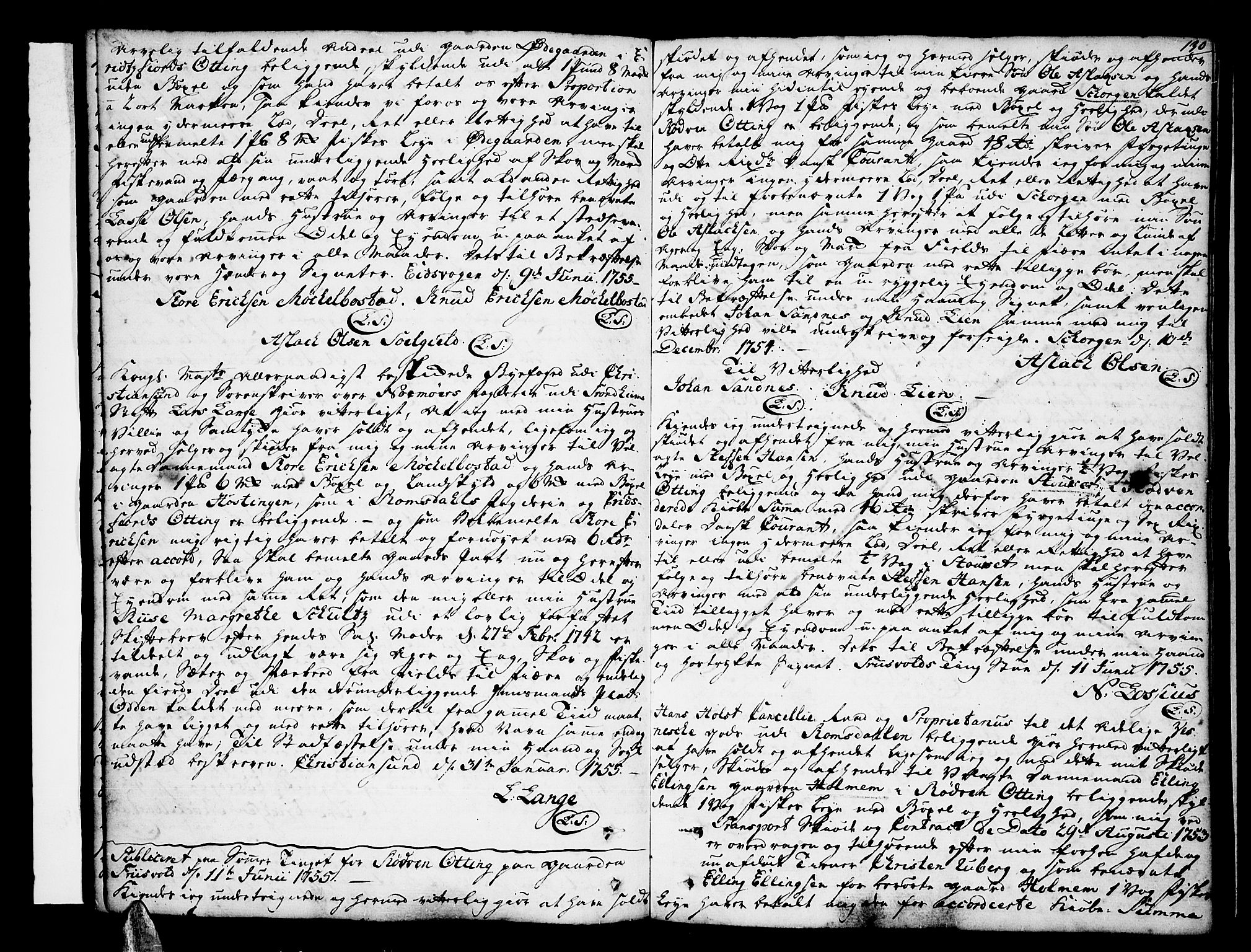 Romsdal sorenskriveri, SAT/A-4149/1/2/2C/L0003: Mortgage book no. 3, 1747-1767, p. 130