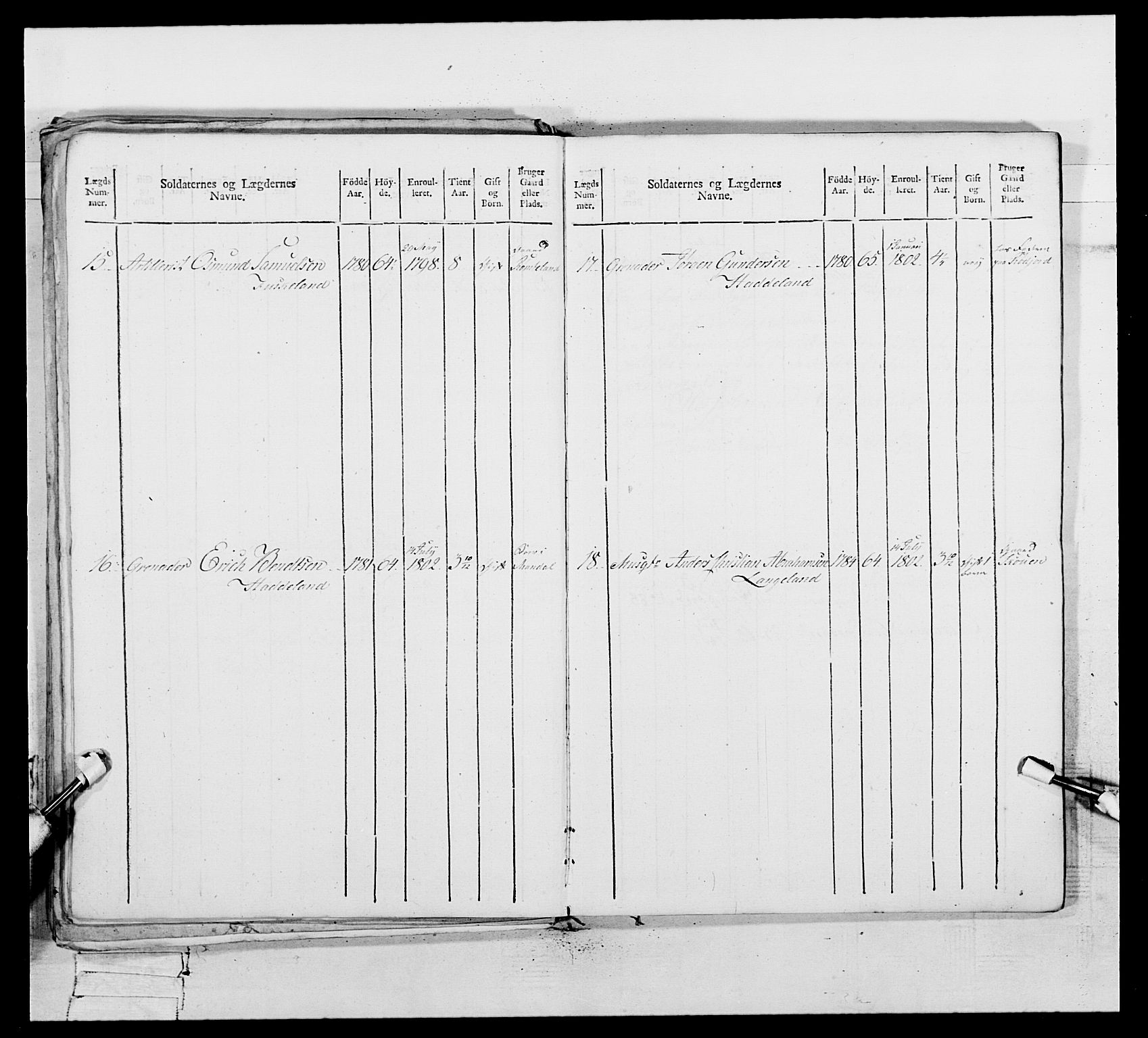 Generalitets- og kommissariatskollegiet, Det kongelige norske kommissariatskollegium, AV/RA-EA-5420/E/Eh/L0109: Vesterlenske nasjonale infanteriregiment, 1806, p. 417