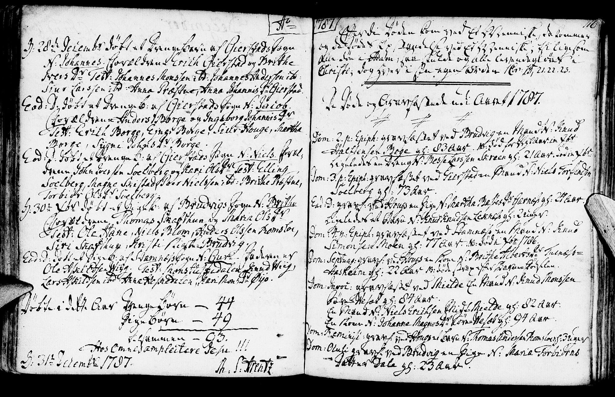 Haus sokneprestembete, SAB/A-75601/H/Haa: Parish register (official) no. A 10, 1782-1796, p. 116