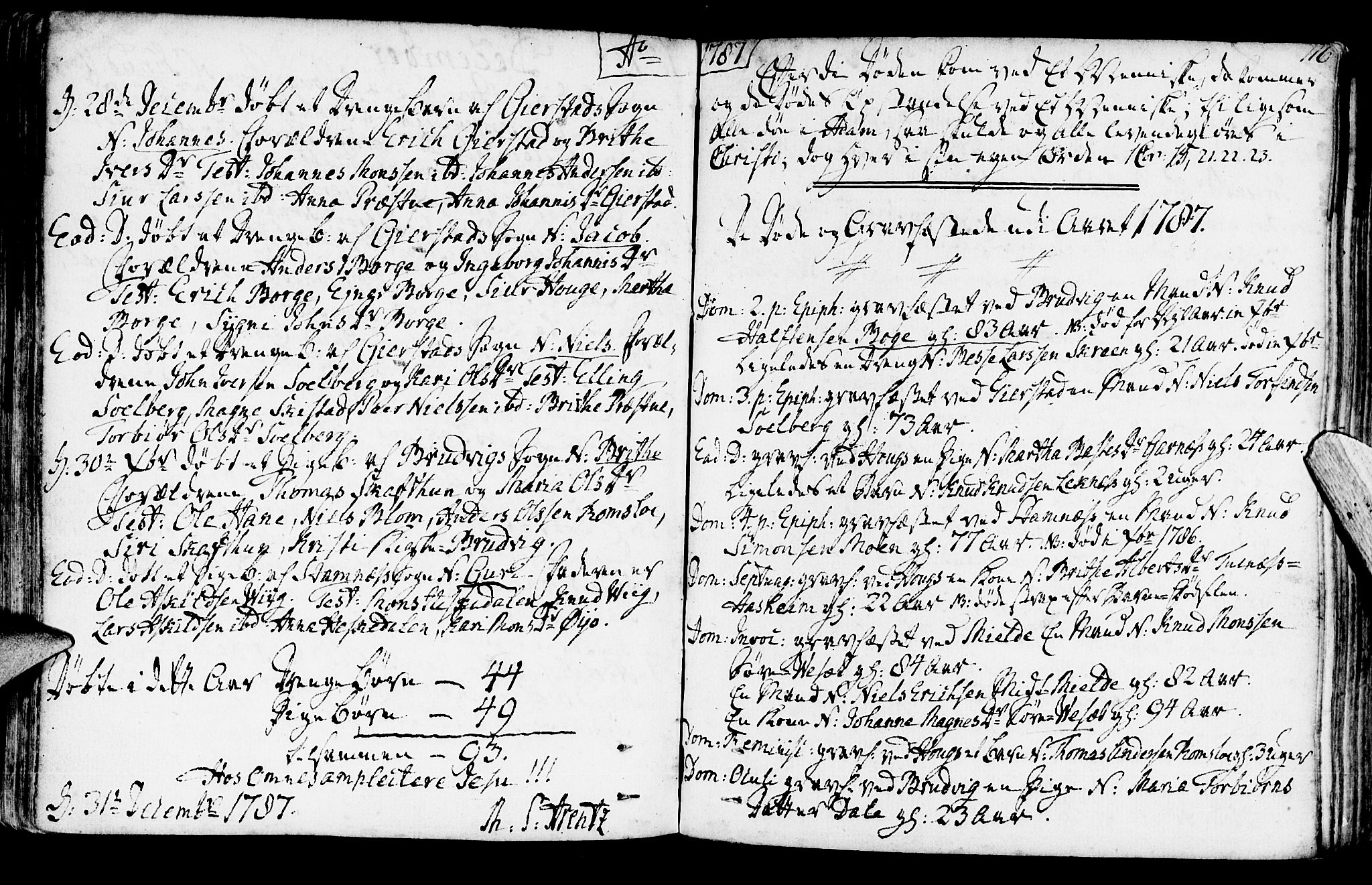 Haus sokneprestembete, AV/SAB-A-75601/H/Haa: Parish register (official) no. A 10, 1782-1796, p. 116