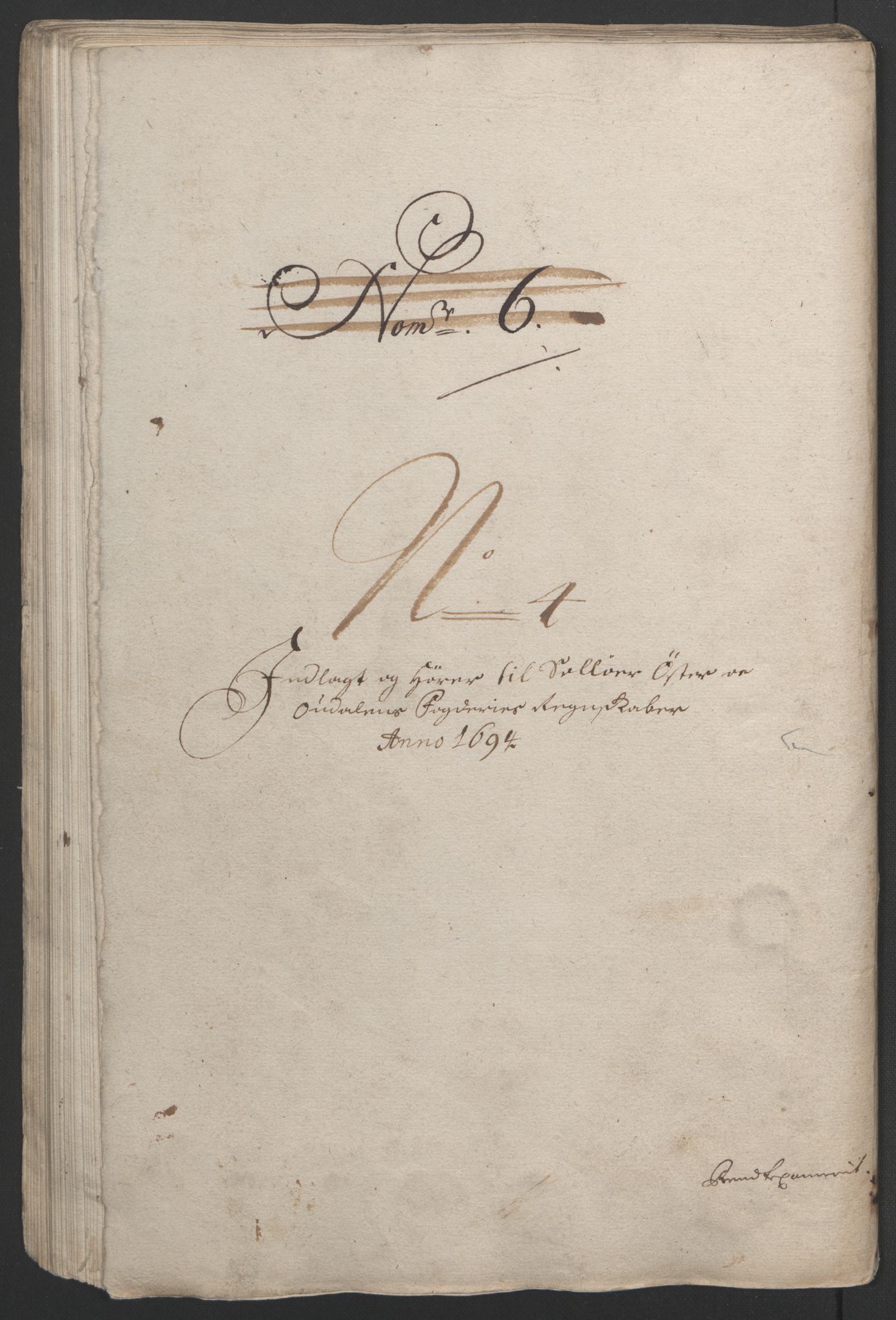 Rentekammeret inntil 1814, Reviderte regnskaper, Fogderegnskap, RA/EA-4092/R13/L0832: Fogderegnskap Solør, Odal og Østerdal, 1694, p. 181