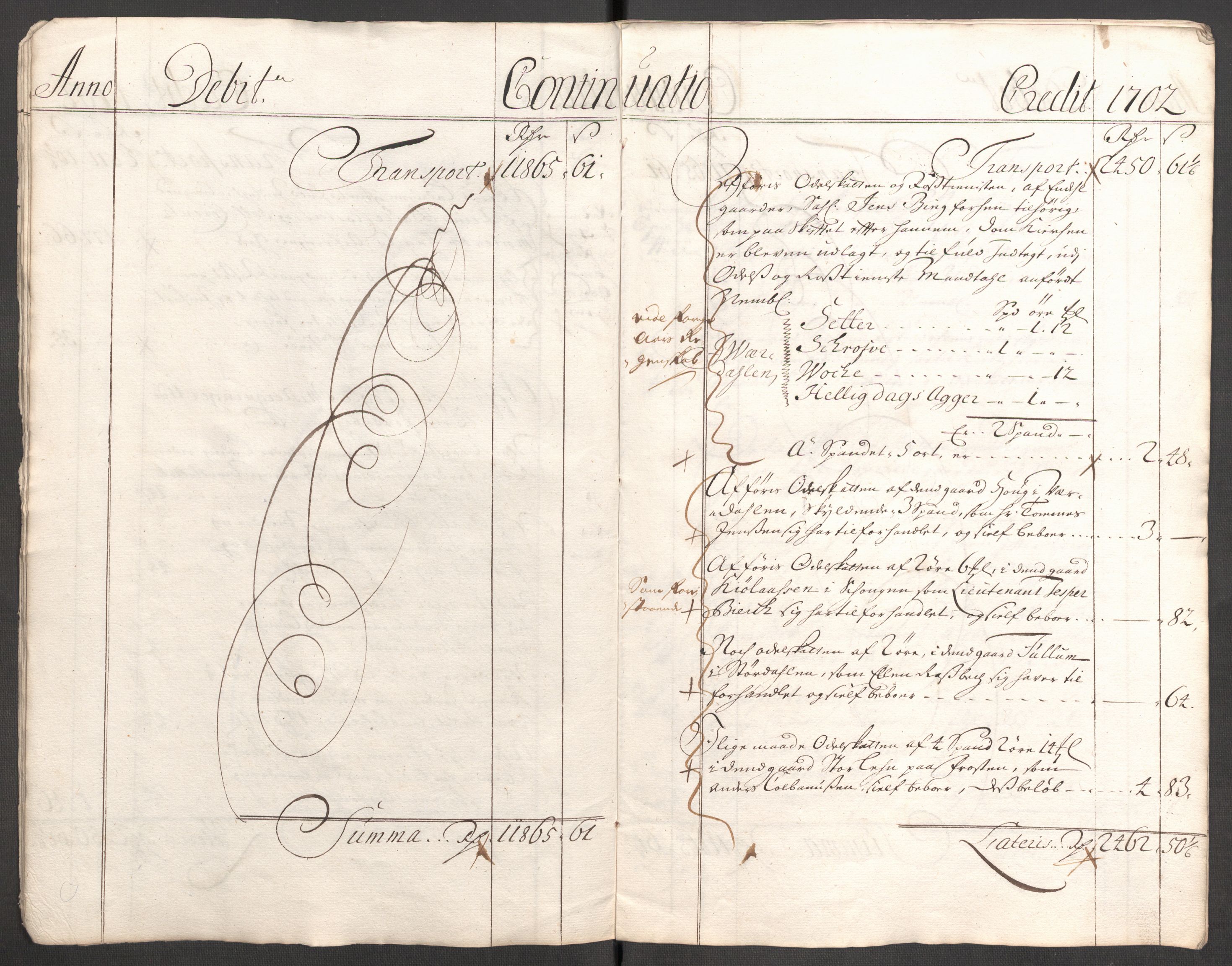 Rentekammeret inntil 1814, Reviderte regnskaper, Fogderegnskap, AV/RA-EA-4092/R62/L4193: Fogderegnskap Stjørdal og Verdal, 1701-1702, p. 239