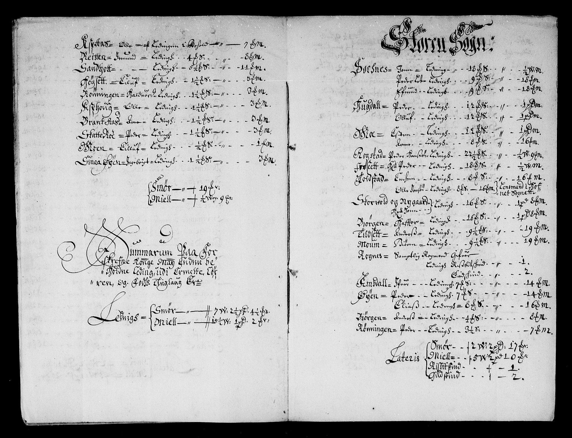 Rentekammeret inntil 1814, Reviderte regnskaper, Stiftamtstueregnskaper, Trondheim stiftamt og Nordland amt, RA/EA-6044/R/Rd/L0044: Trondheim stiftamt, 1671-1676