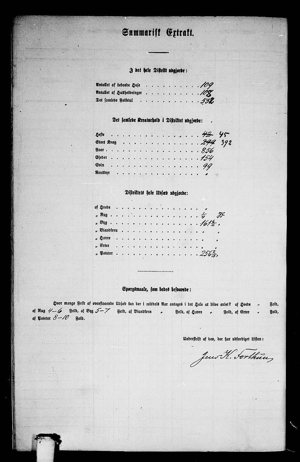 RA, 1865 census for Lærdal, 1865, p. 119