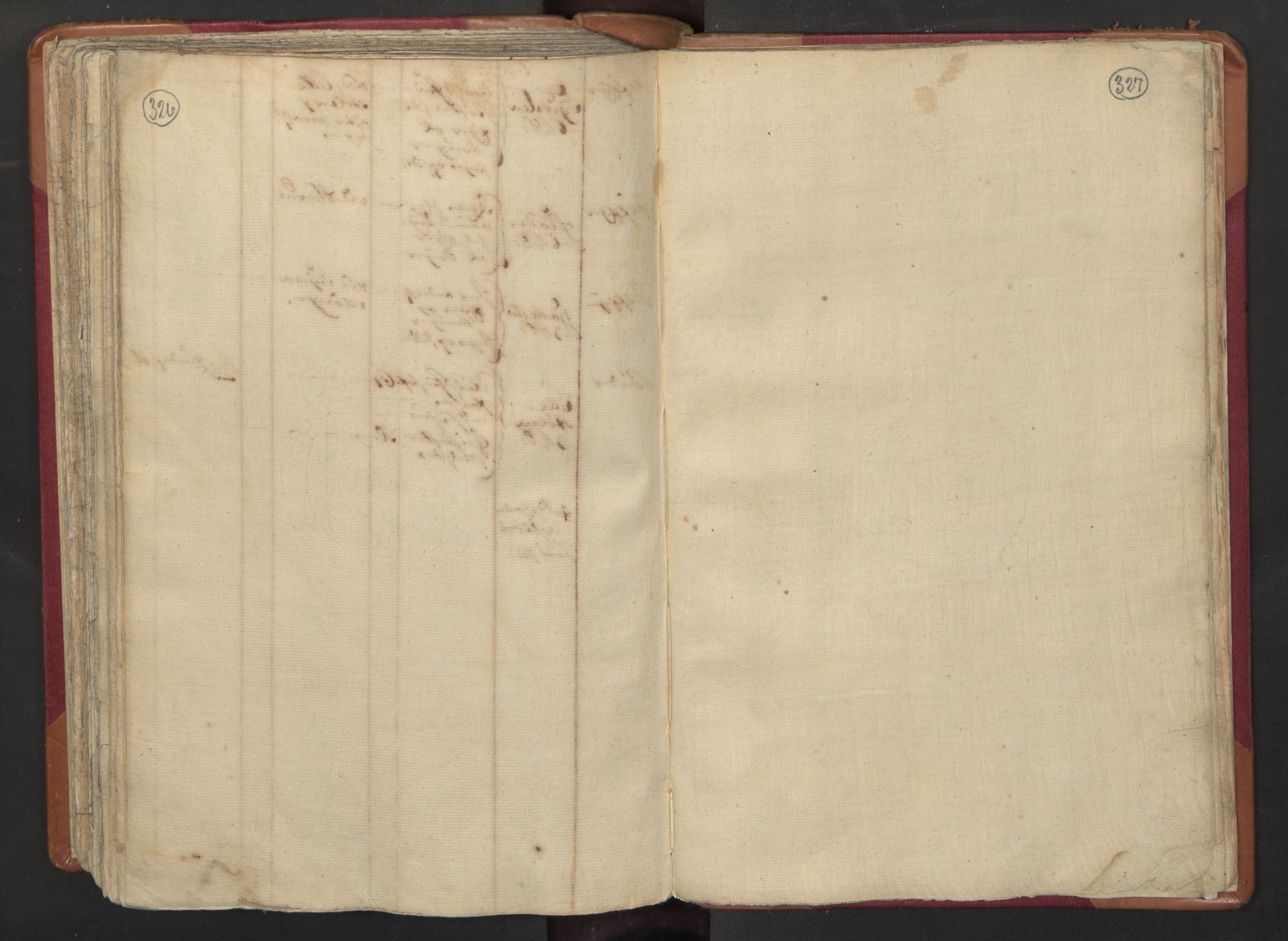 RA, Census (manntall) 1701, no. 3: Nedenes fogderi, 1701, p. 326-327