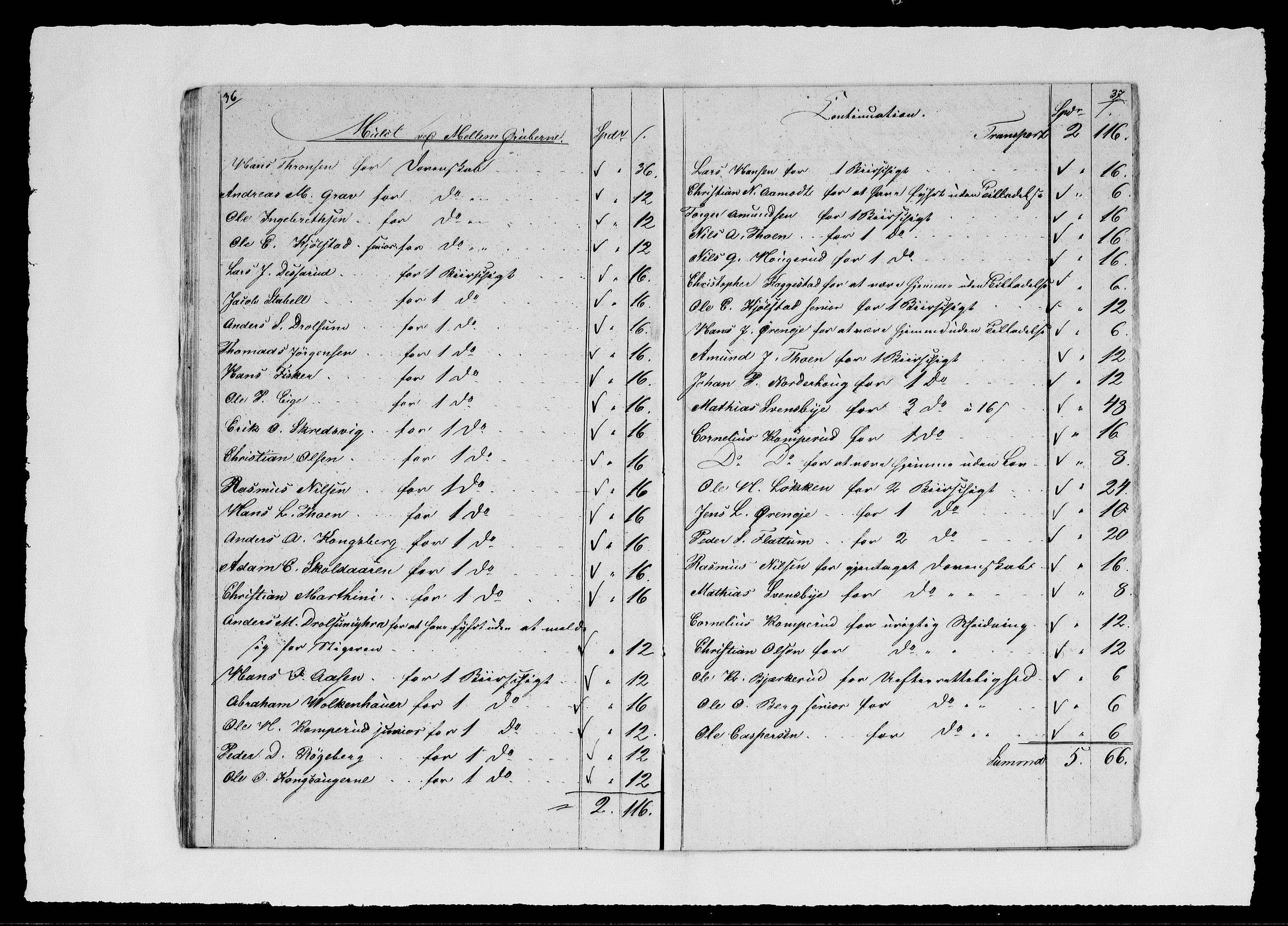 Modums Blaafarveværk, AV/RA-PA-0157/G/Gd/Gdd/L0261/0001: -- / Regning over gruver pukkverk m.v., 1835, p. 20