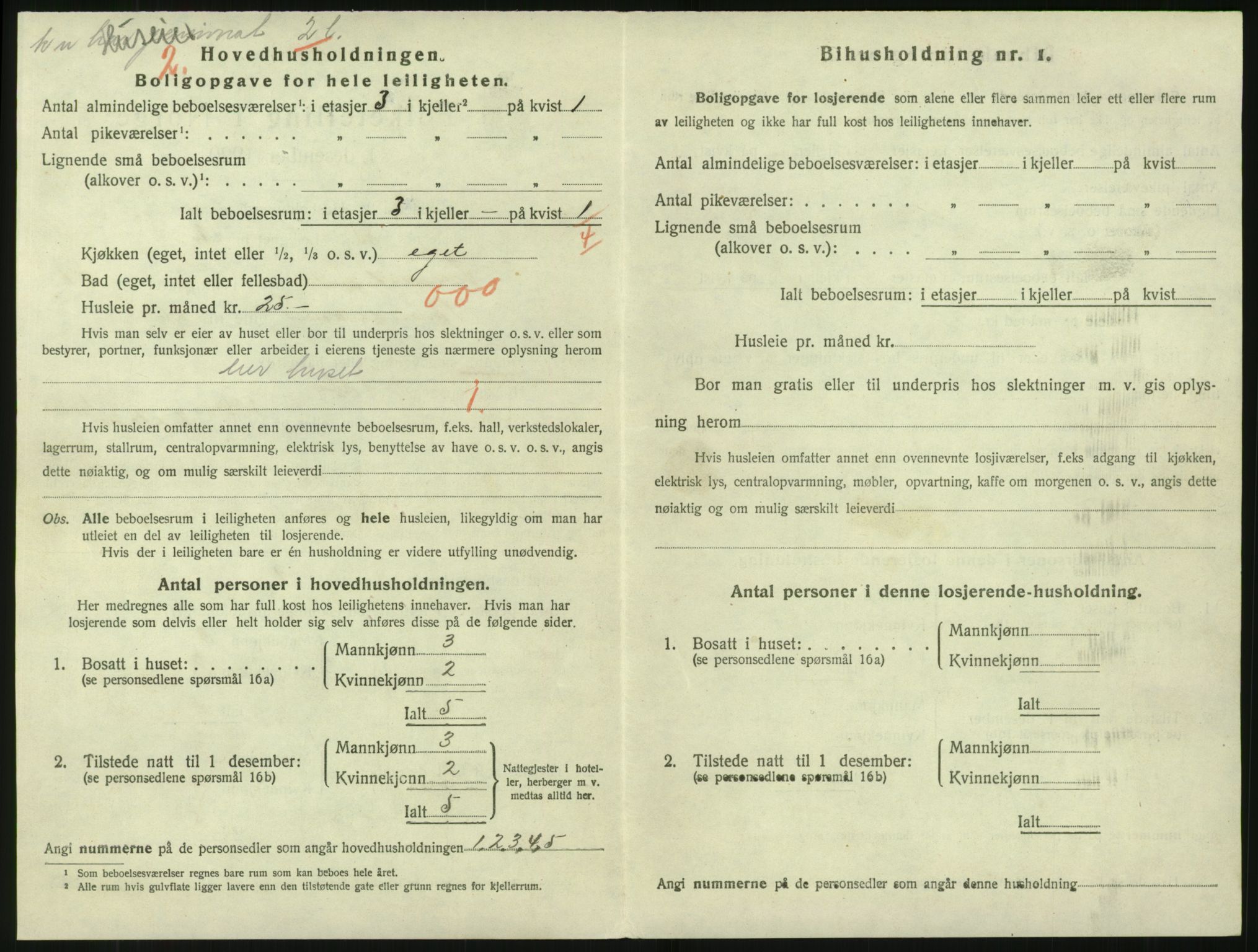 SAK, 1920 census for Tvedestrand, 1920, p. 1078