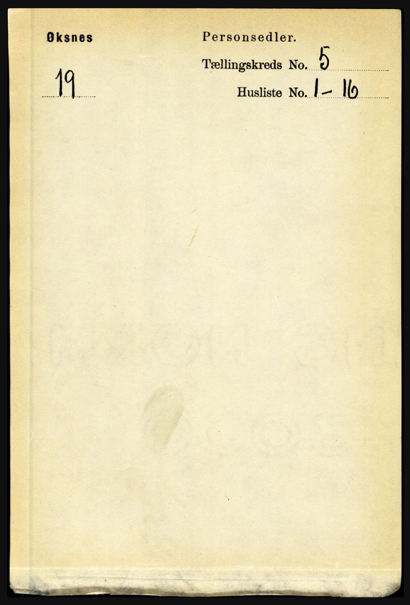 RA, 1891 census for 1868 Øksnes, 1891, p. 2204