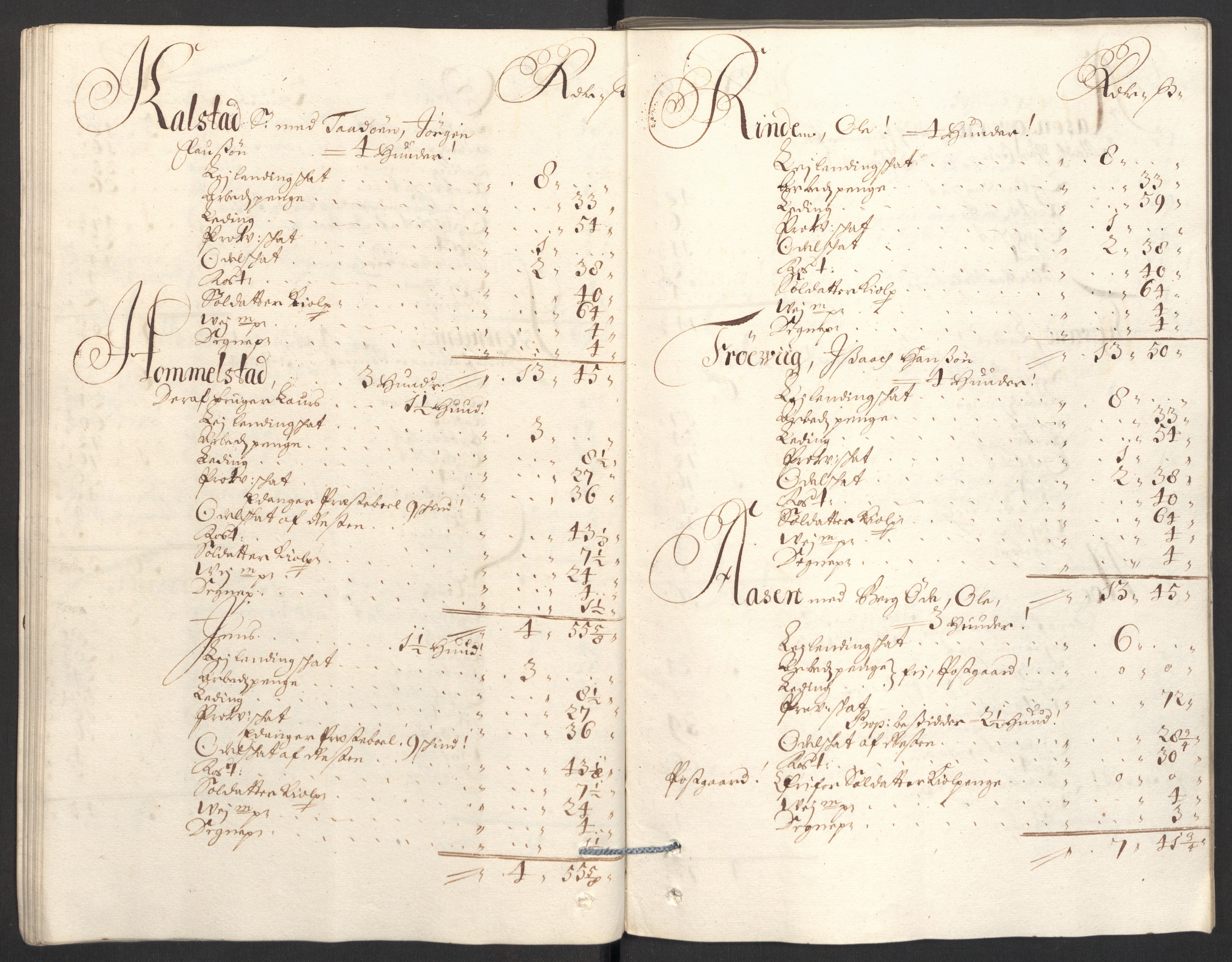 Rentekammeret inntil 1814, Reviderte regnskaper, Fogderegnskap, AV/RA-EA-4092/R36/L2099: Fogderegnskap Øvre og Nedre Telemark og Bamble, 1698, p. 75