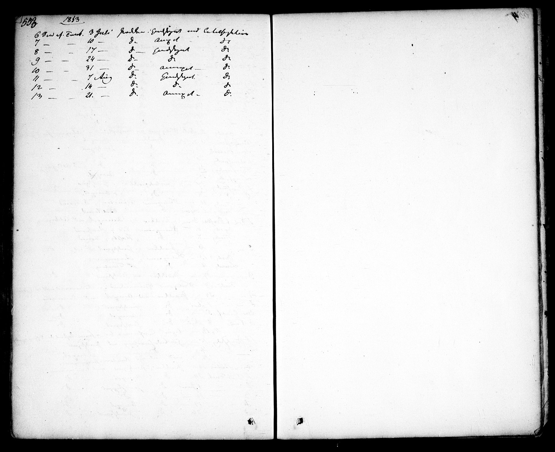 Aurskog prestekontor Kirkebøker, SAO/A-10304a/F/Fa/L0006: Parish register (official) no. I 6, 1829-1853, p. 553
