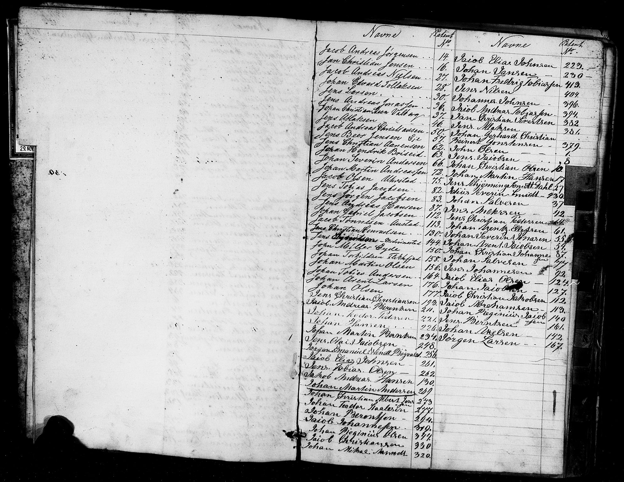 Flekkefjord mønstringskrets, AV/SAK-2031-0018/F/Fa/L0004: Annotasjonsrulle nr 1-435 med register, Æ-1, 1860-1867, p. 6